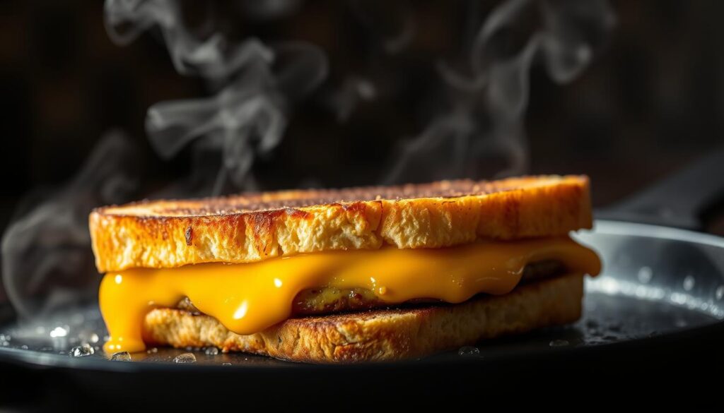 Grilled Cheese Burger Cooking Techniques