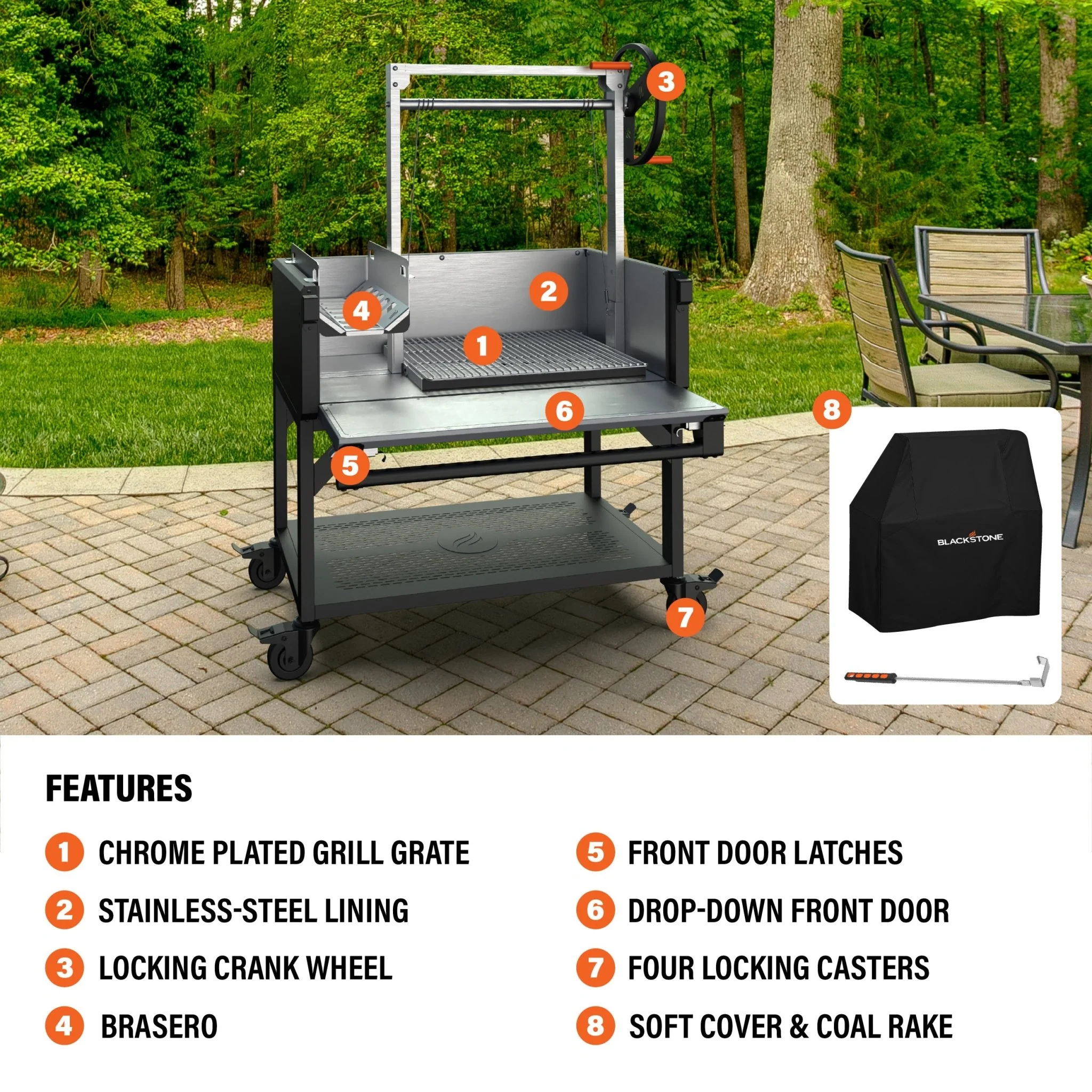 Bronco Open Flame Grill 5 Bronco Open Flame Grill