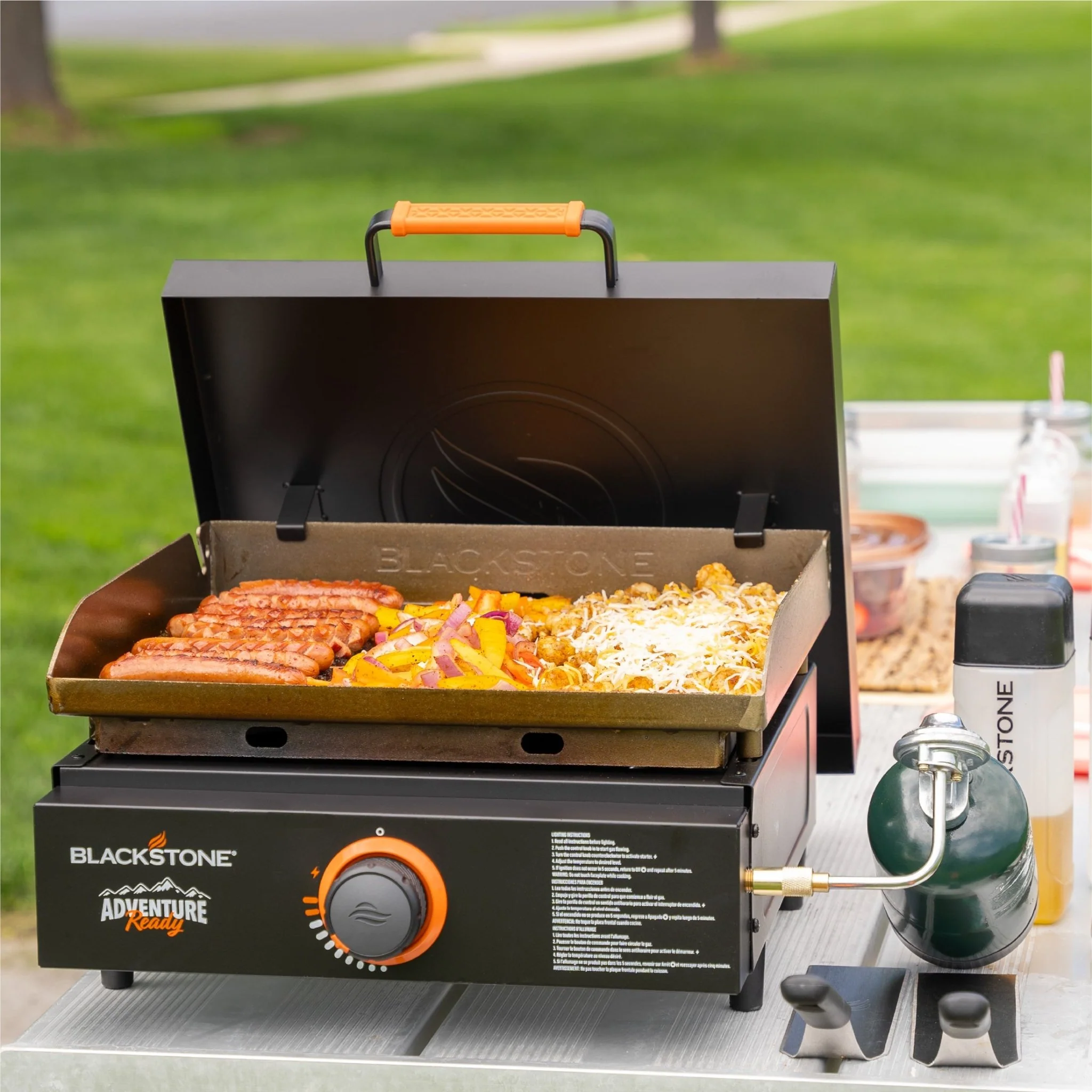 17" Tabletop Griddle with Hard Cover 2 17" Tabletop Griddle with Hard Cover