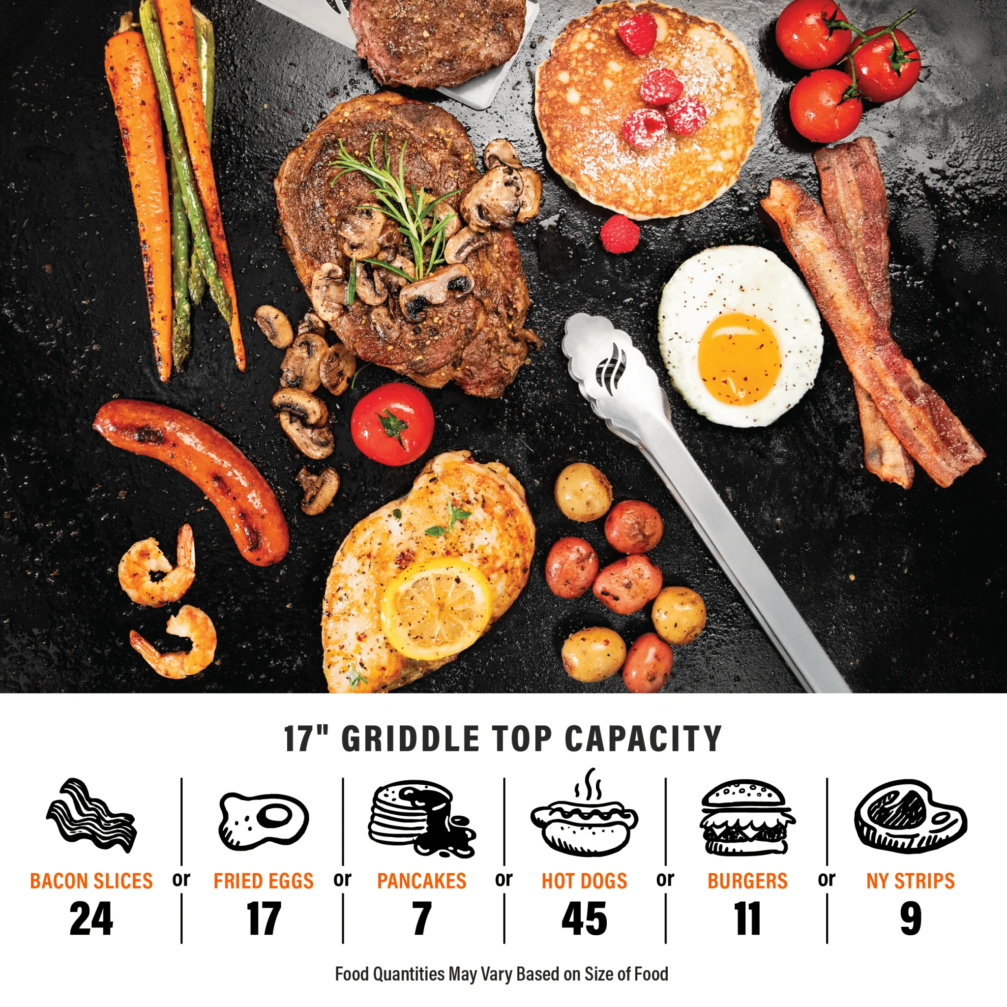 17" Tabletop Griddle 8 17" Tabletop Griddle