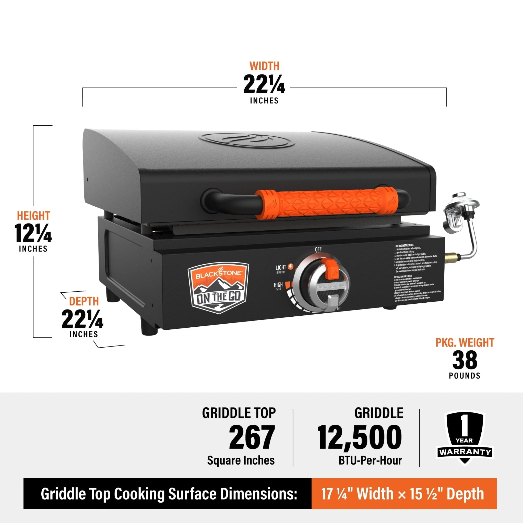17" Griddle W/Carry Bag 4 17" Griddle W/Carry Bag