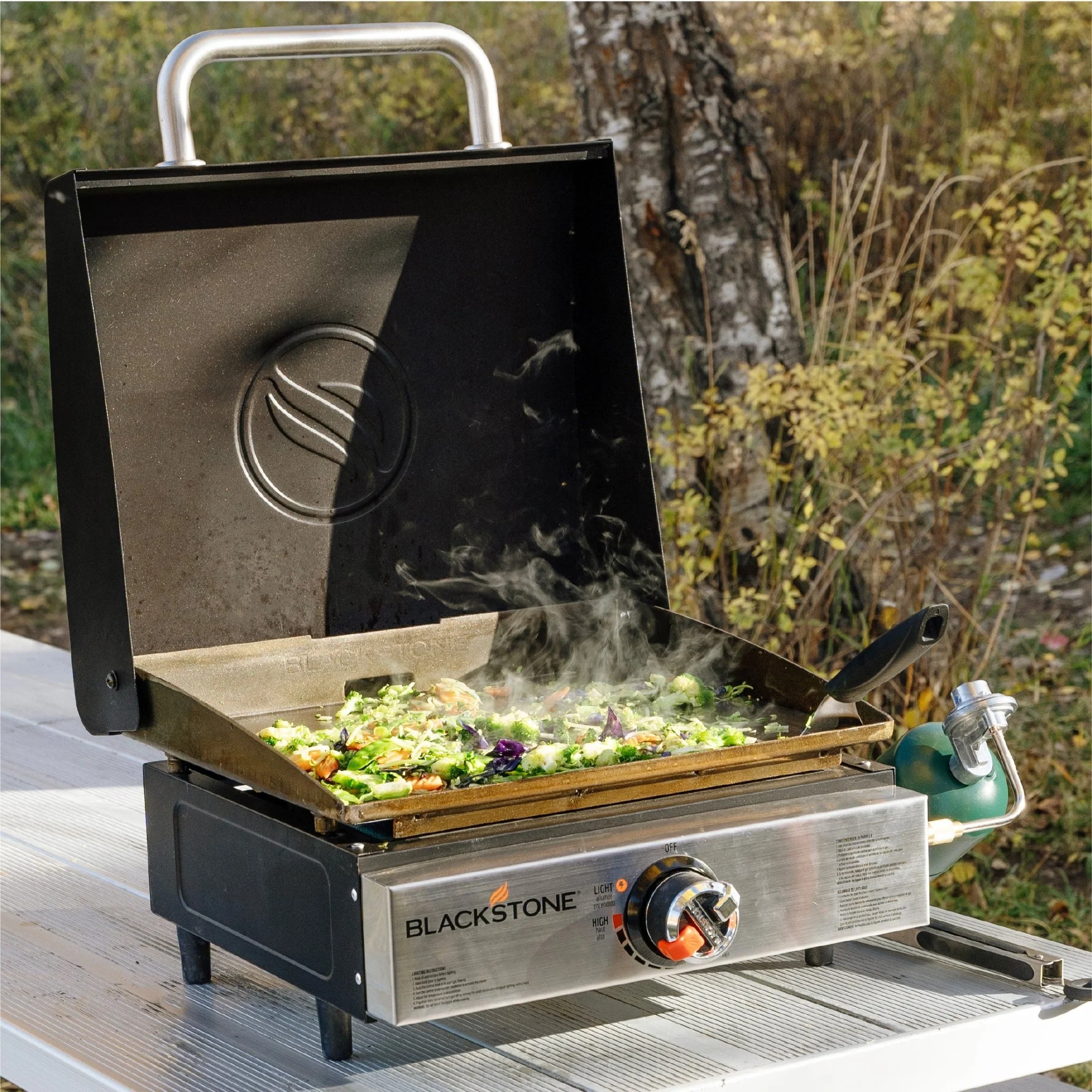 17" Tabletop Griddle with Hood 2 17" Tabletop Griddle with Hood