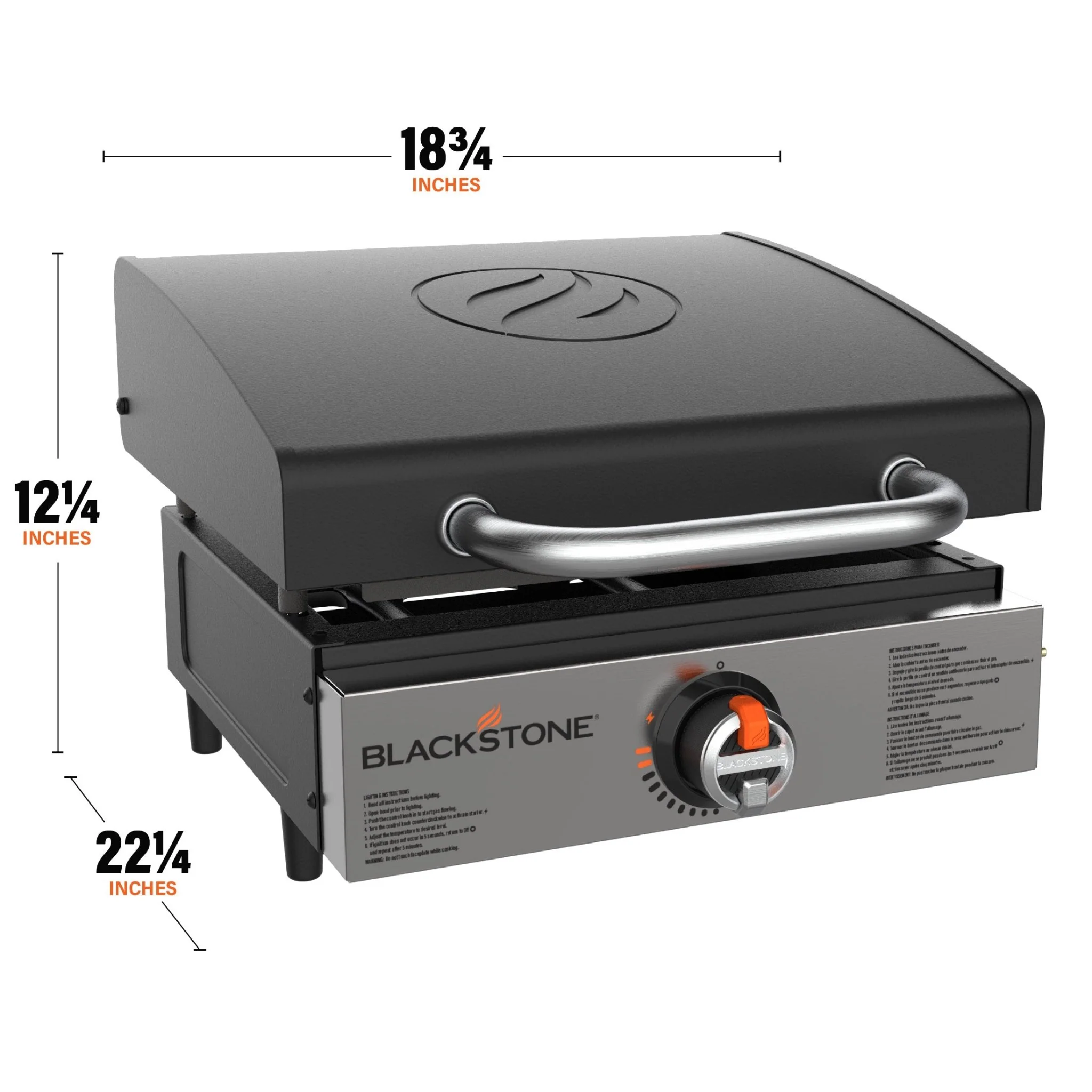 17" Tabletop Griddle with Hood 3 17" Tabletop Griddle with Hood