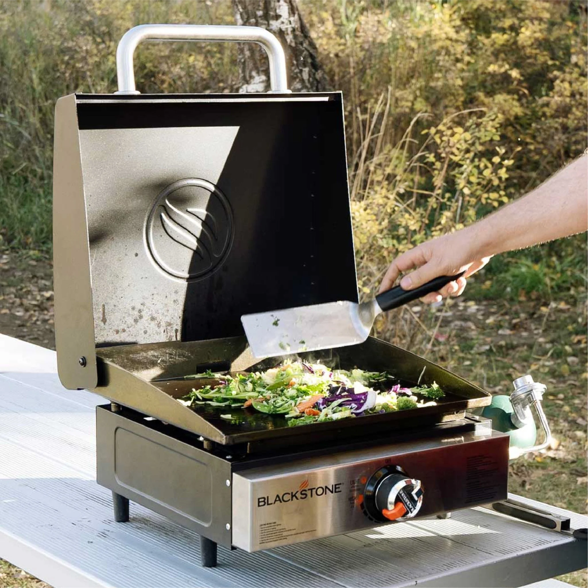 17" Tabletop Griddle with Hood 6 17" Tabletop Griddle with Hood