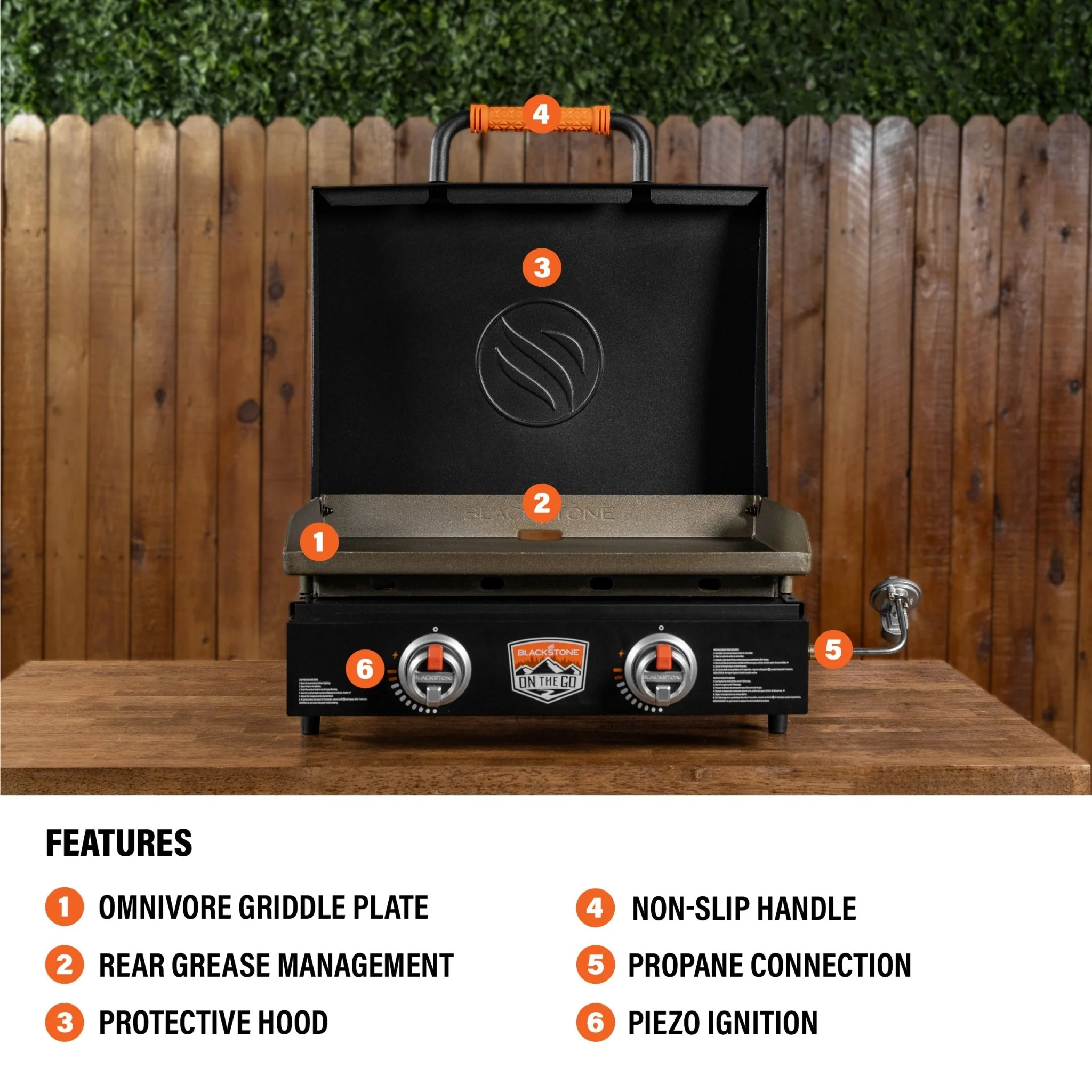 22” Tabletop Griddle with Hood 4 22” Tabletop Griddle with Hood