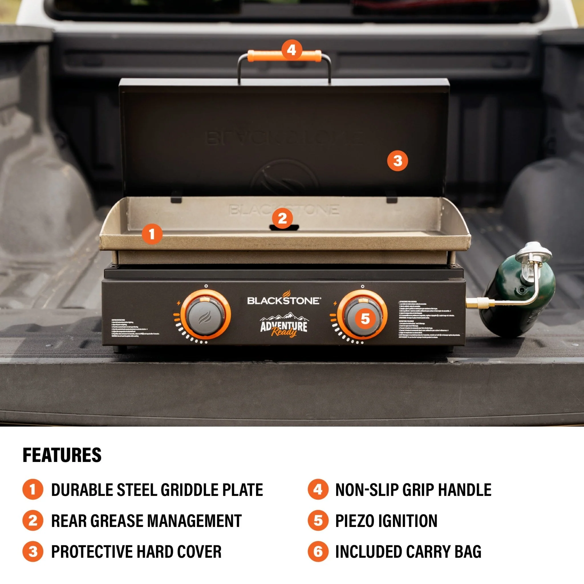 22" Griddle with Hard Cover Bundle 4 22" Griddle with Hard Cover Bundle
