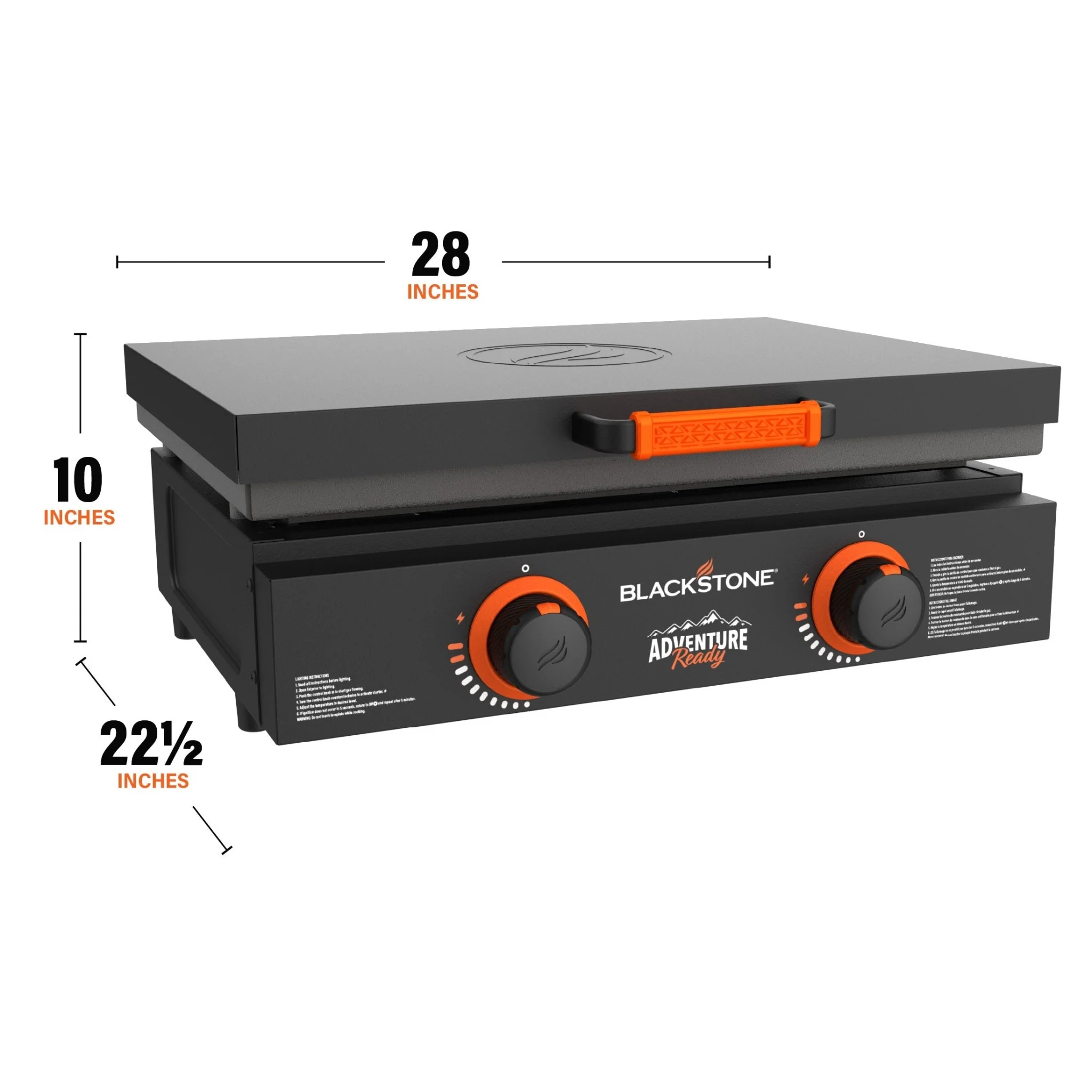 22" Griddle with Hard Cover Bundle 7 22" Griddle with Hard Cover Bundle