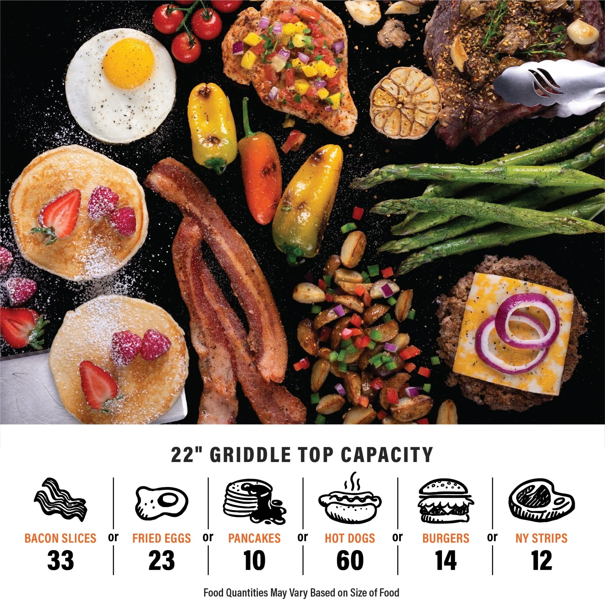 Adventure Ready 22” Tabletop Griddle with Hard Cover 7 Adventure Ready 22” Tabletop Griddle with Hard Cover
