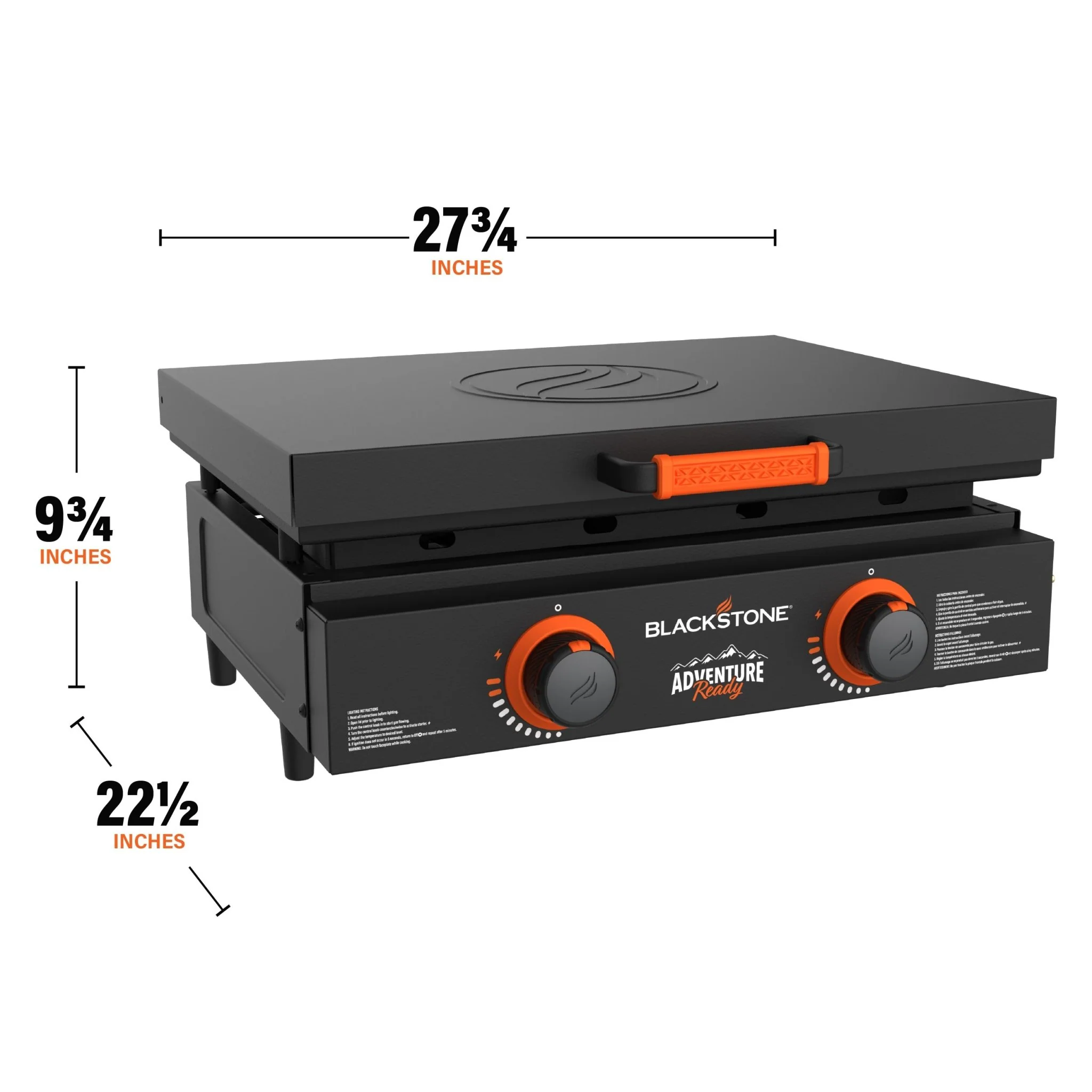 Adventure Ready 22” Tabletop Griddle with Hard Cover 8 Adventure Ready 22” Tabletop Griddle with Hard Cover