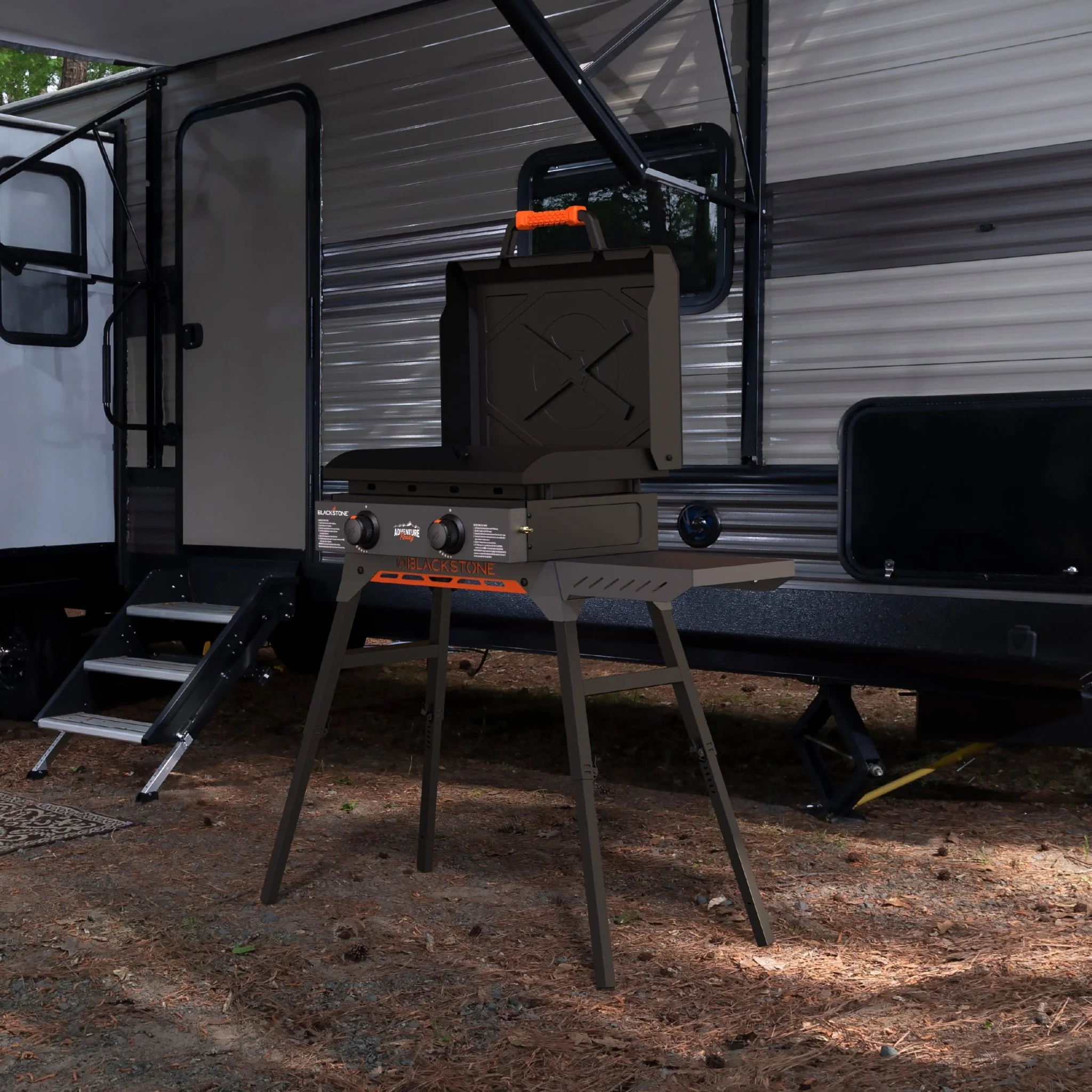 Adventure Ready 22” Griddle with Hood and Stand 2 Adventure Ready 22” Griddle with Hood and Stand