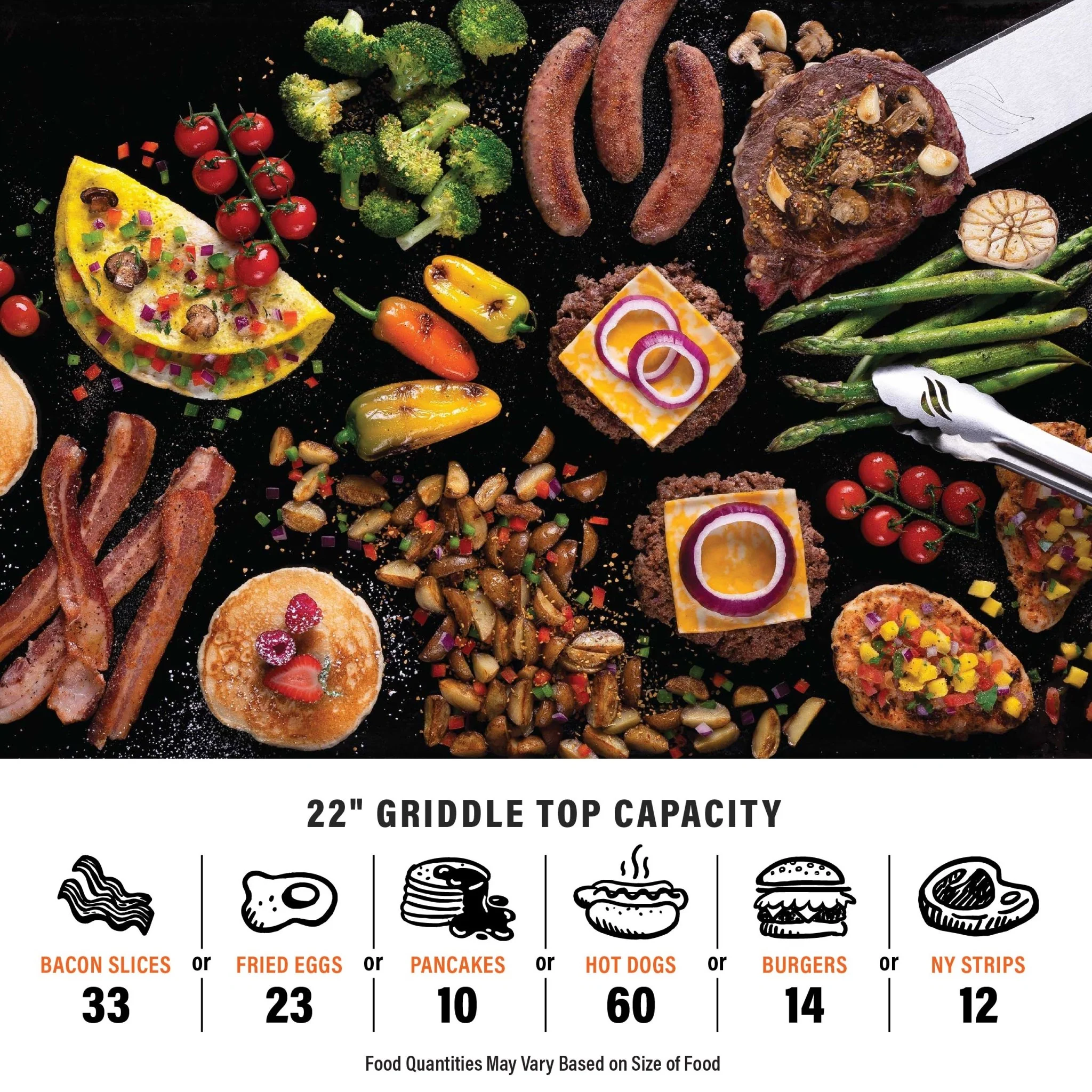 Adventure Ready 22” Griddle with Flexfold Legs 9 Adventure Ready 22” Griddle with Flexfold Legs