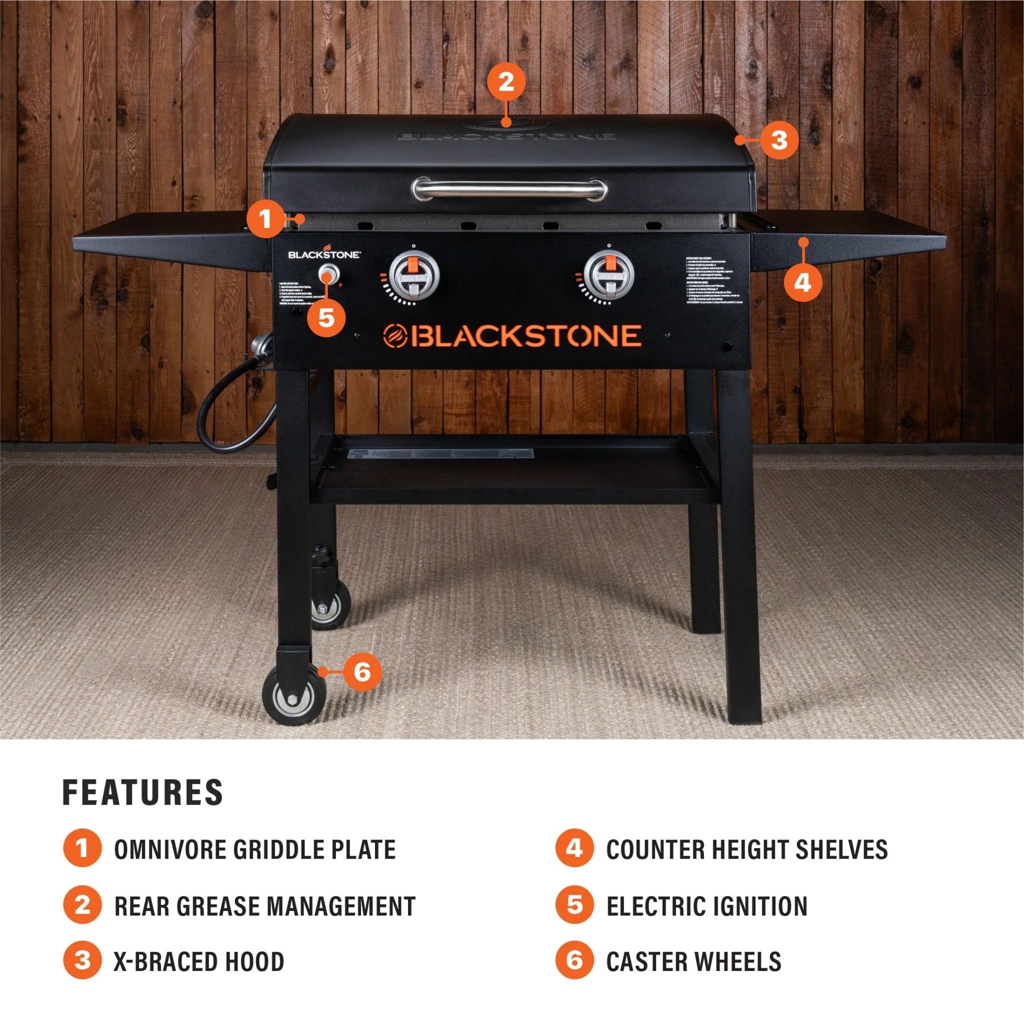 28” Omnivore Griddle with Hood 4 28” Omnivore Griddle with Hood