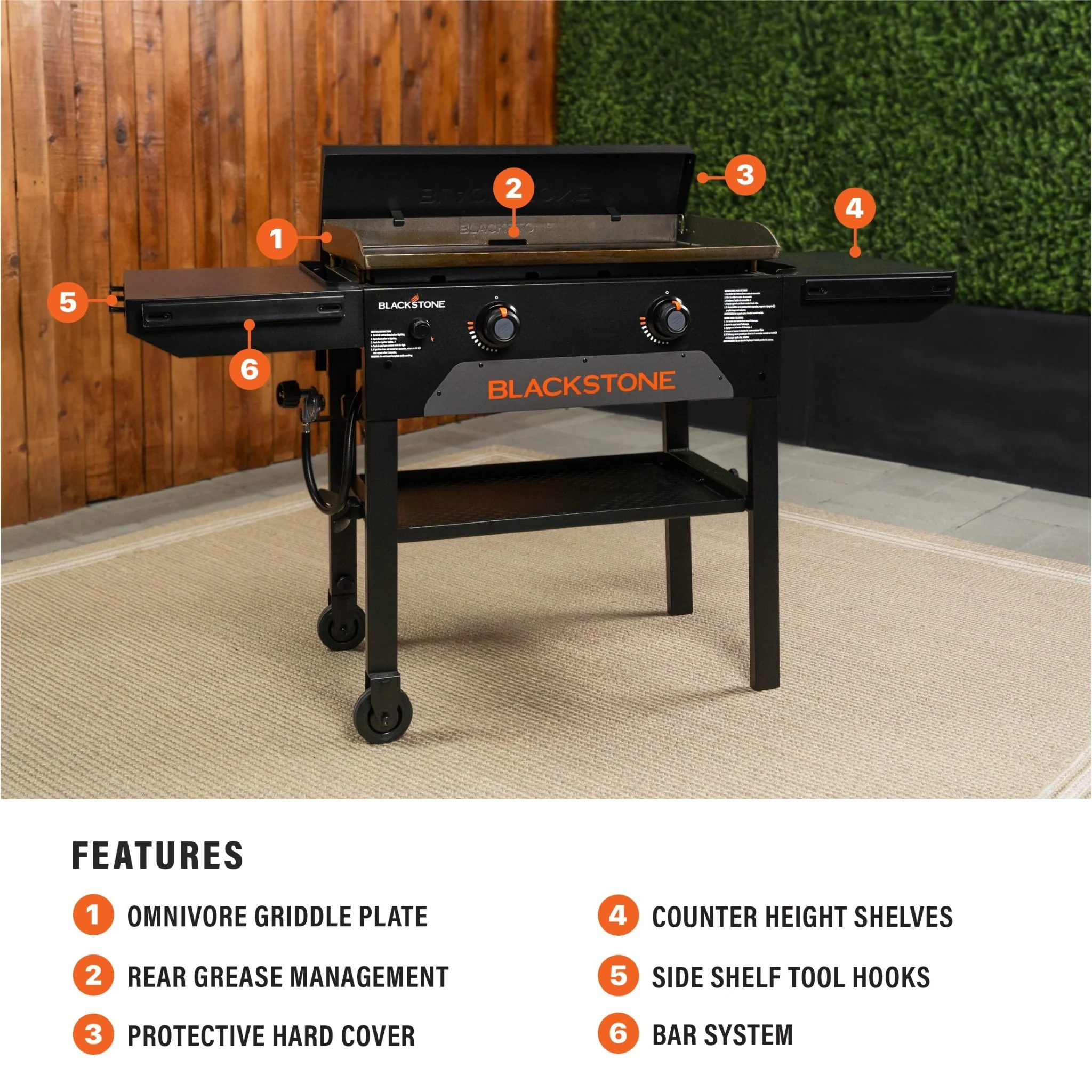 28" Griddle with Hard Cover 4 28" Griddle with Hard Cover