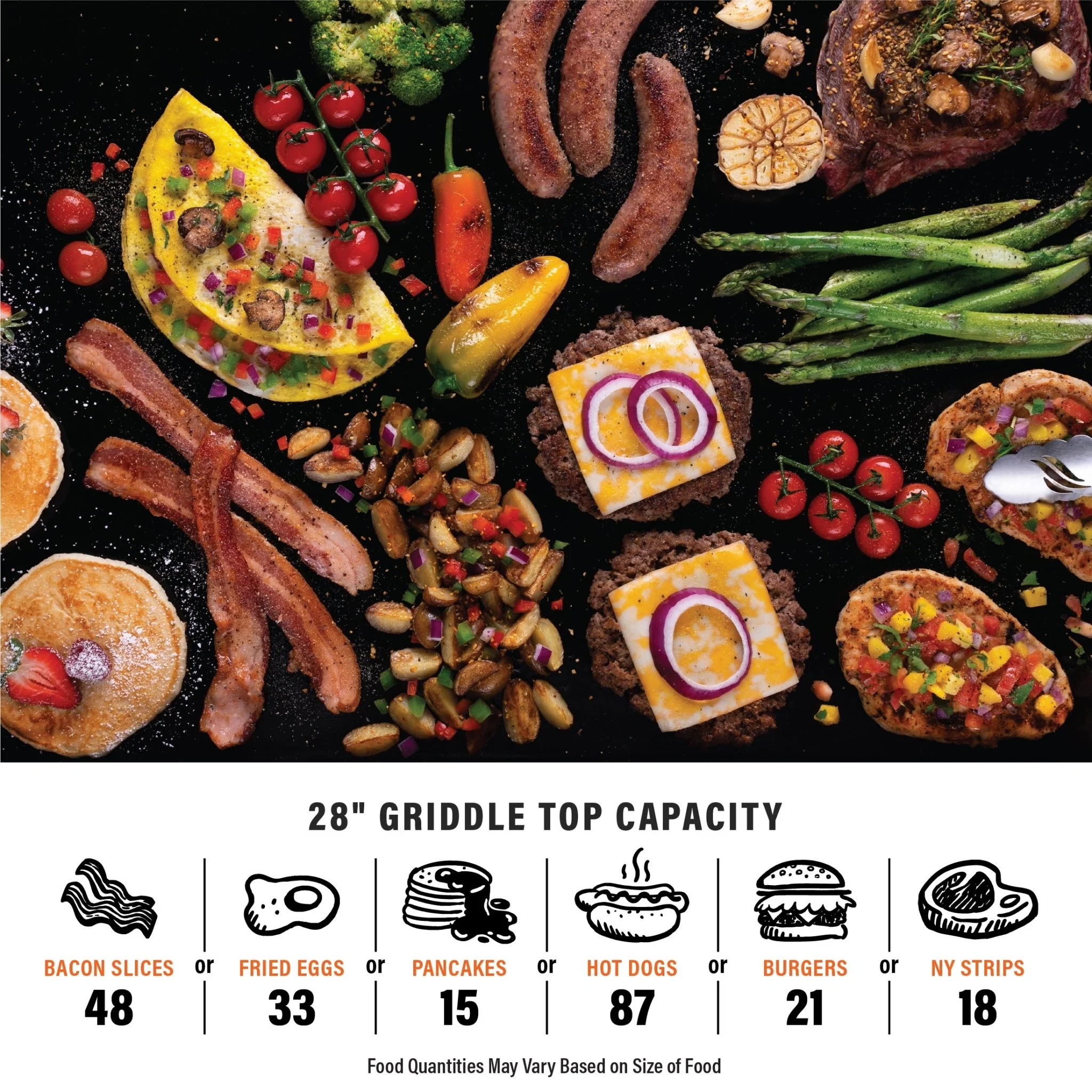 28" Griddle with Hood 11 28" Griddle with Hood
