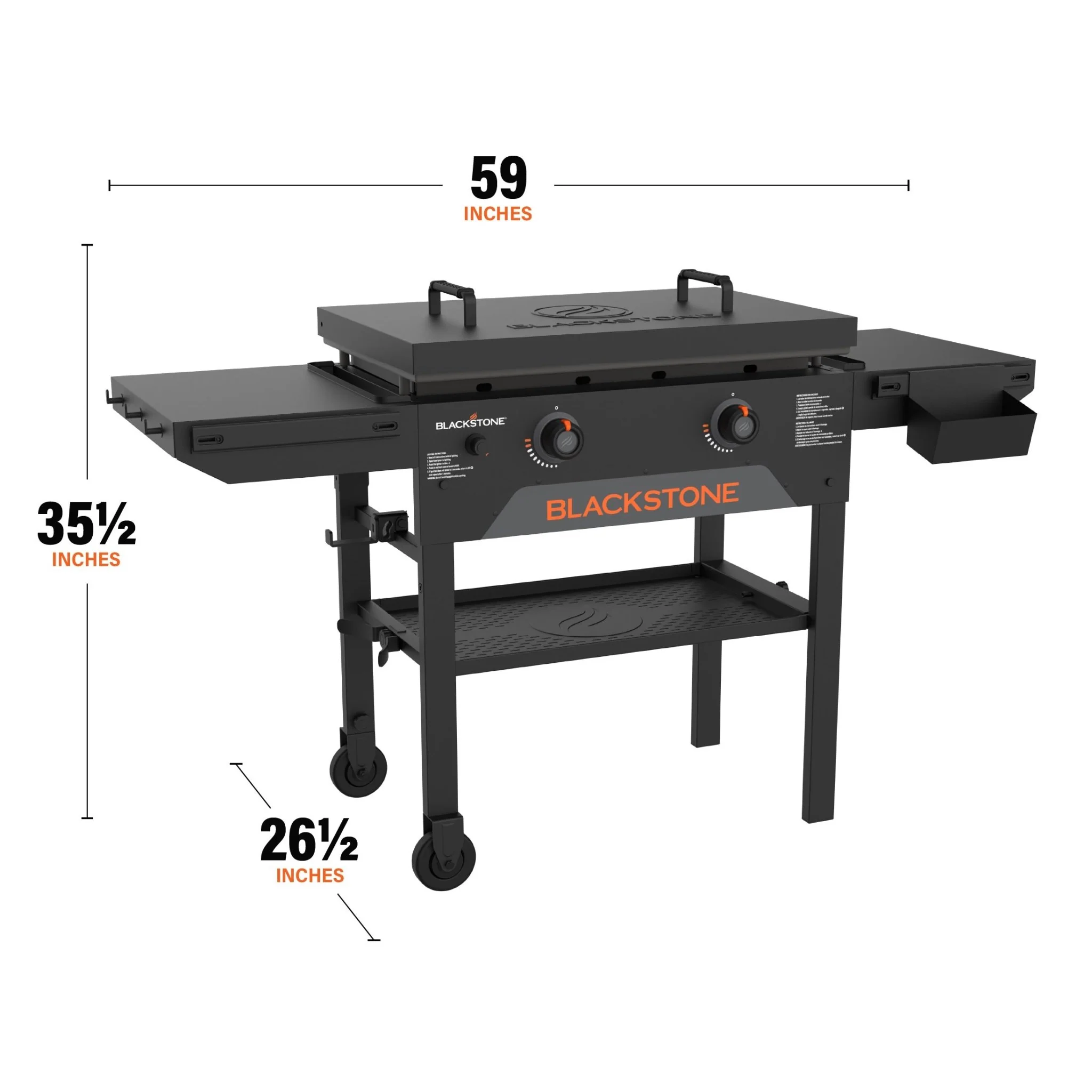 Exclusive - 28" Griddle with Hard Cover Bundle 2 Exclusive - 28" Griddle with Hard Cover Bundle