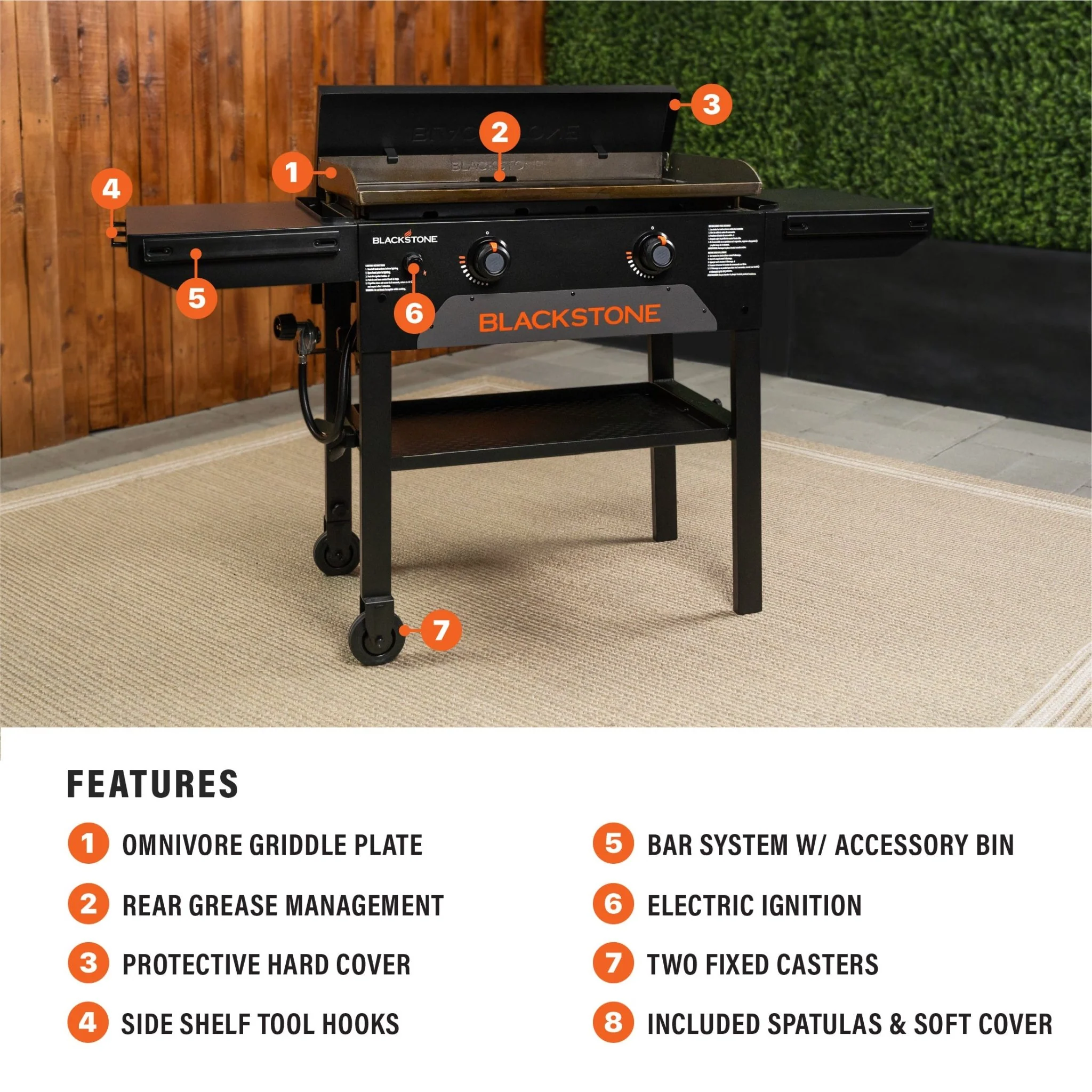 Exclusive - 28" Griddle with Hard Cover Bundle 5 Exclusive - 28" Griddle with Hard Cover Bundle