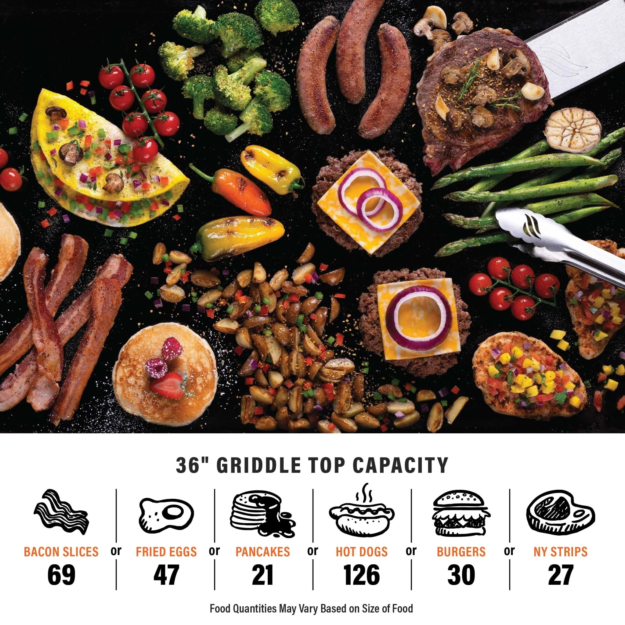 36” Griddle Airfryer Combo 10 36” Griddle Airfryer Combo