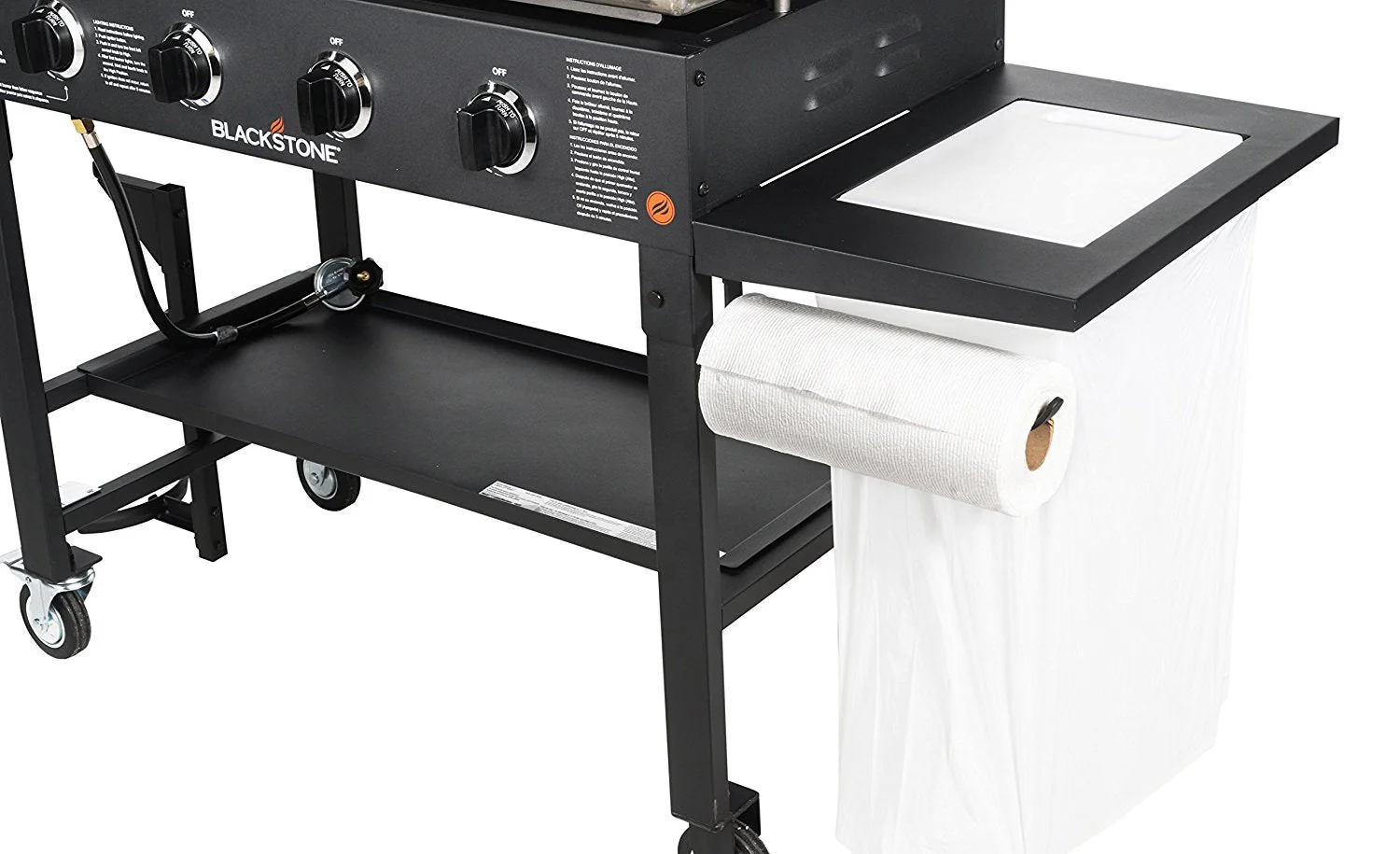 Original 36in Griddle Cooking Station W/Cutting Board 5 Original 36in Griddle Cooking Station W/Cutting Board