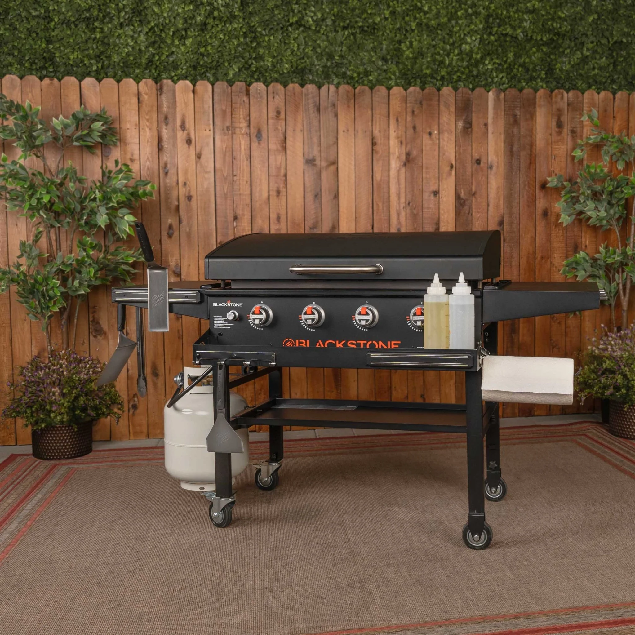 Original 36in Griddle W/Hood & Front shelf 3 Original 36in Griddle W/Hood & Front shelf