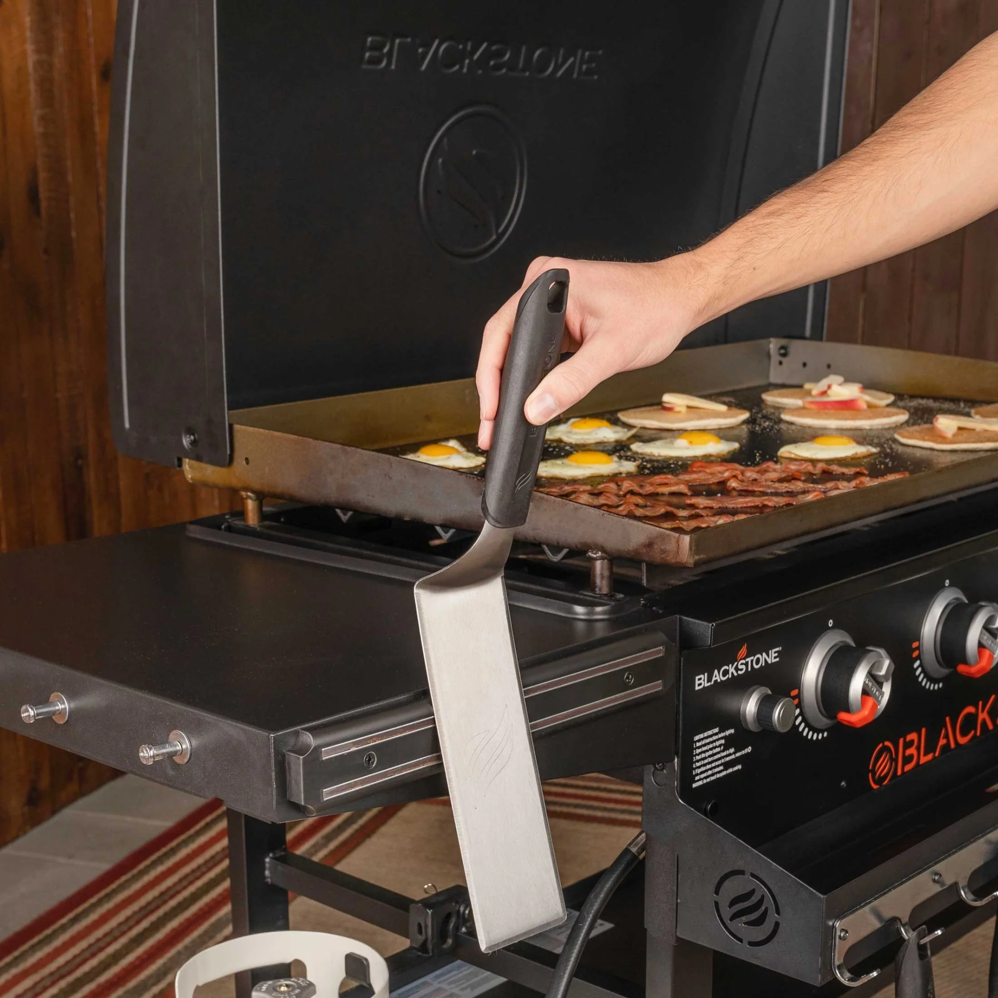 Original 36in Griddle W/Hood & Front shelf 4 Original 36in Griddle W/Hood & Front shelf