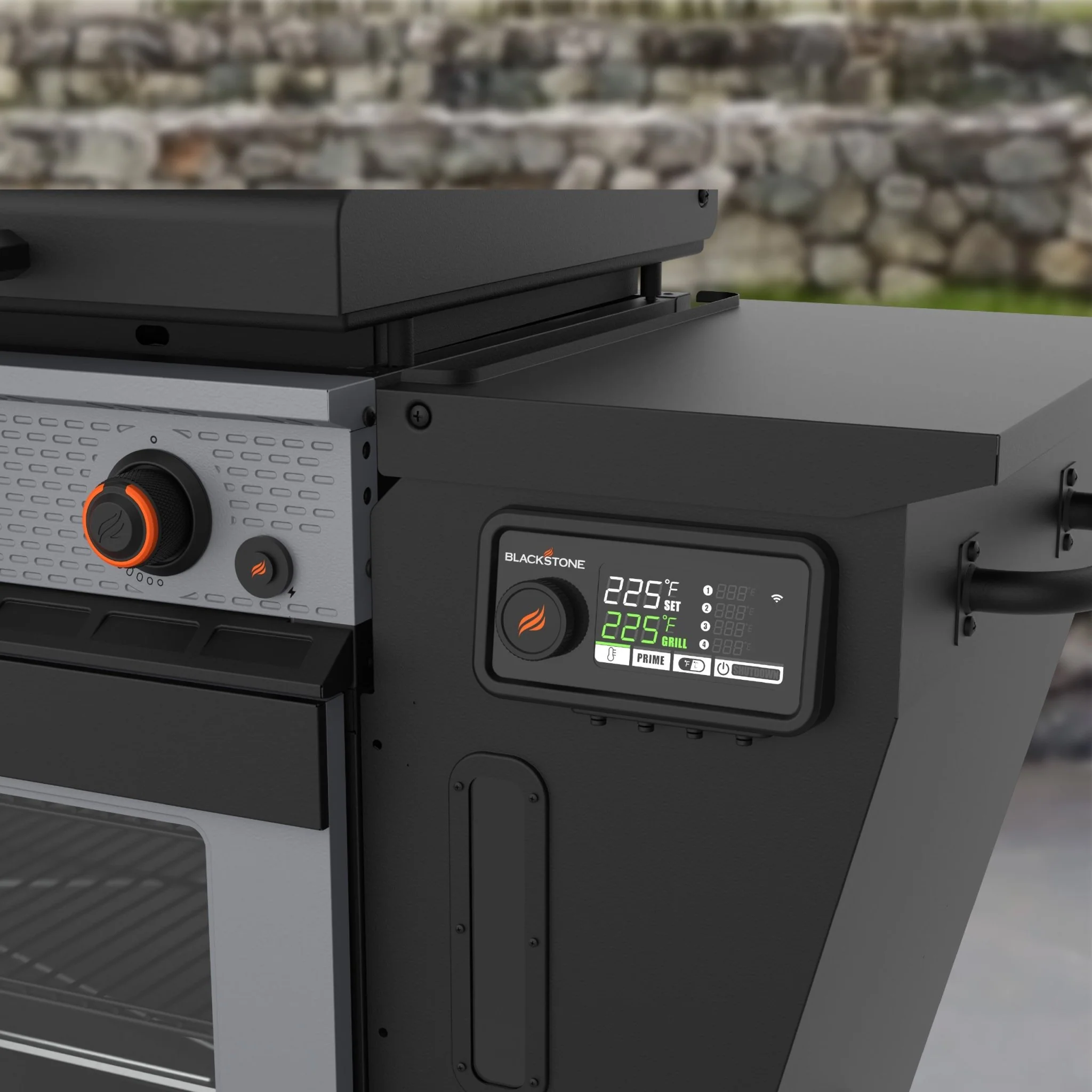 Bronco 36” Griddle Vertical Pellet Smoker Combo 10 Bronco 36” Griddle Vertical Pellet Smoker Combo