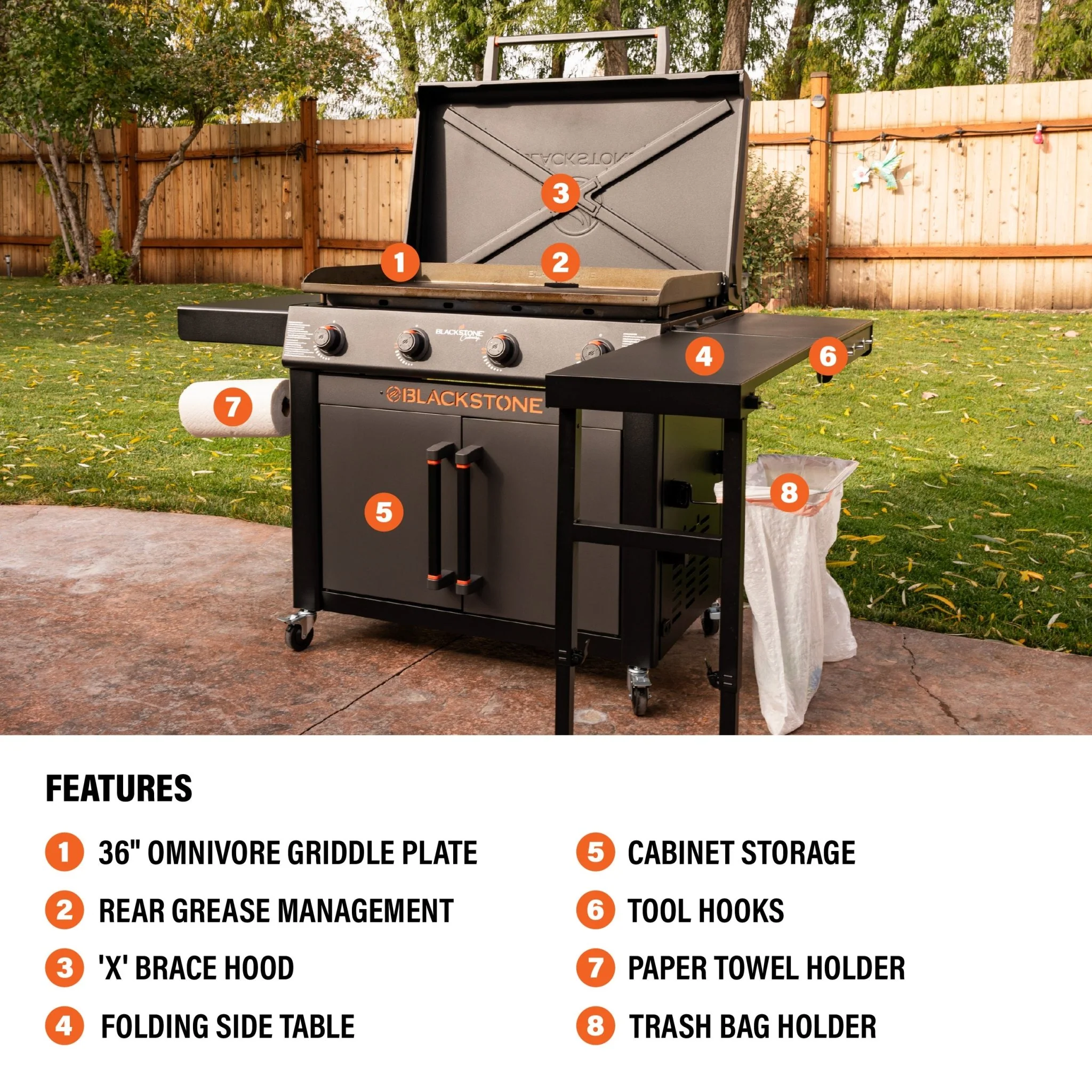 Culinary 36" Griddle with Cabinet 5 Culinary 36" Griddle with Cabinet