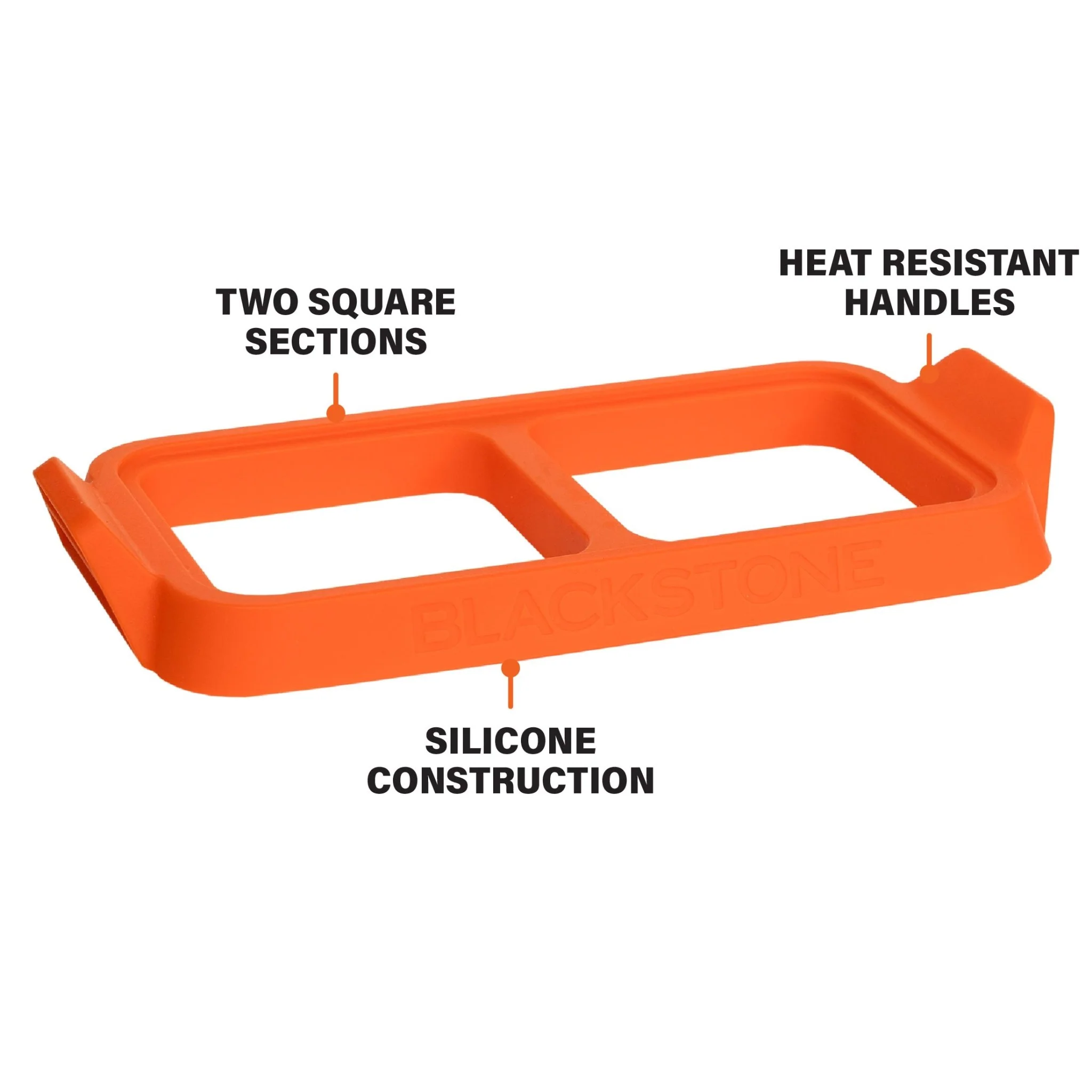 2-Section Egg Ring Trays (2pk) 4 2-Section Egg Ring Trays (2pk)
