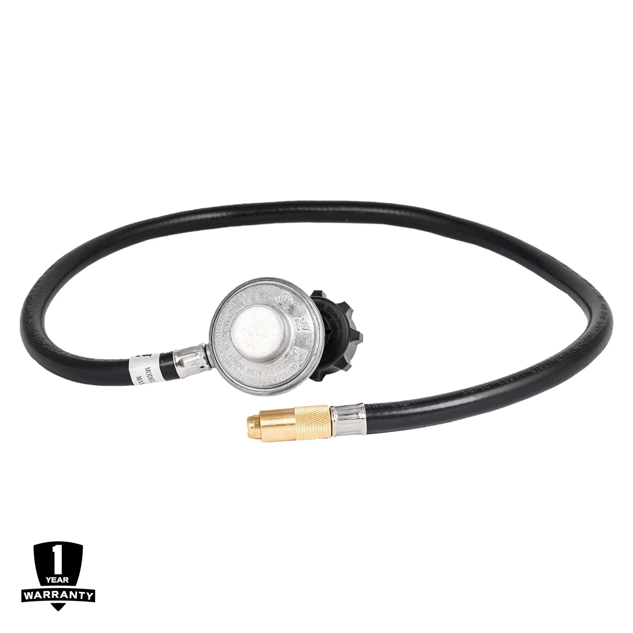 Propane Adapter Hose with Regulator 3 Propane Adapter Hose with Regulator