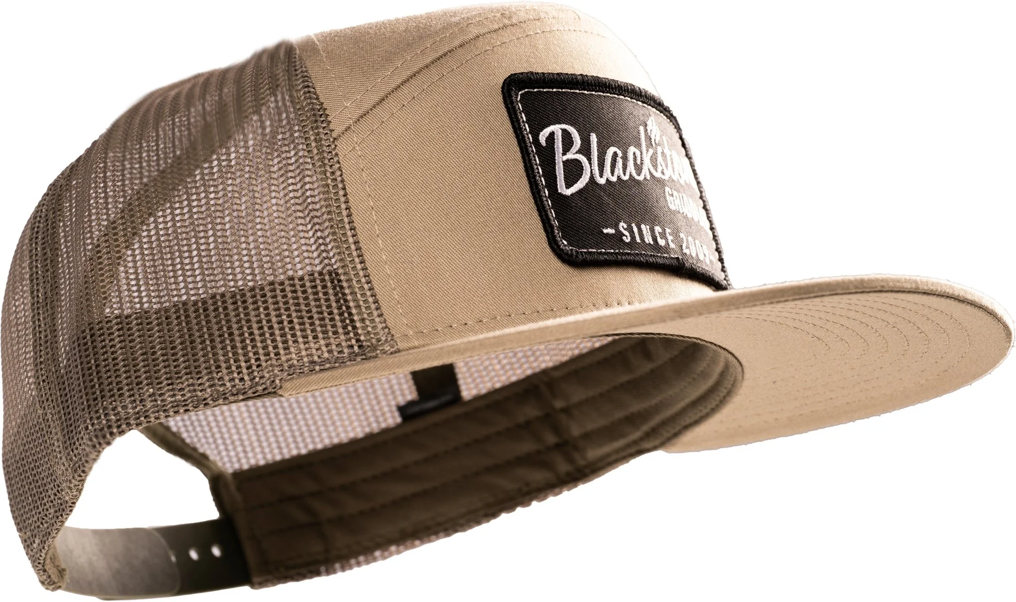 Richardson 168 7 Panel Trucker - Split Pale Khaki/Loden, Blackstone Griddles patch 2 Richardson 168 7 Panel Trucker - Split Pale Khaki/Loden, Blackstone Griddles patch