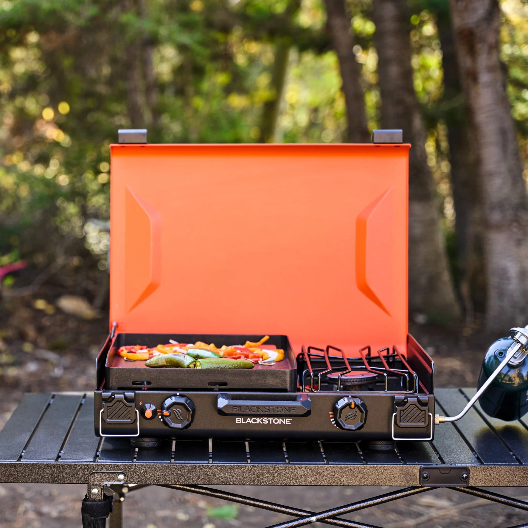 14" Griddle with Side Burner 7 14" Griddle with Side Burner