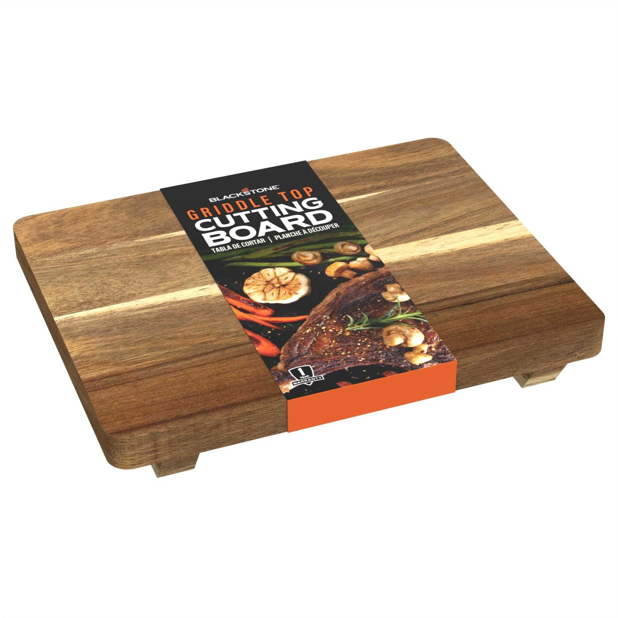 14"x11" Wood Cutting Board W/ Feet 6 14"x11" Wood Cutting Board W/ Feet
