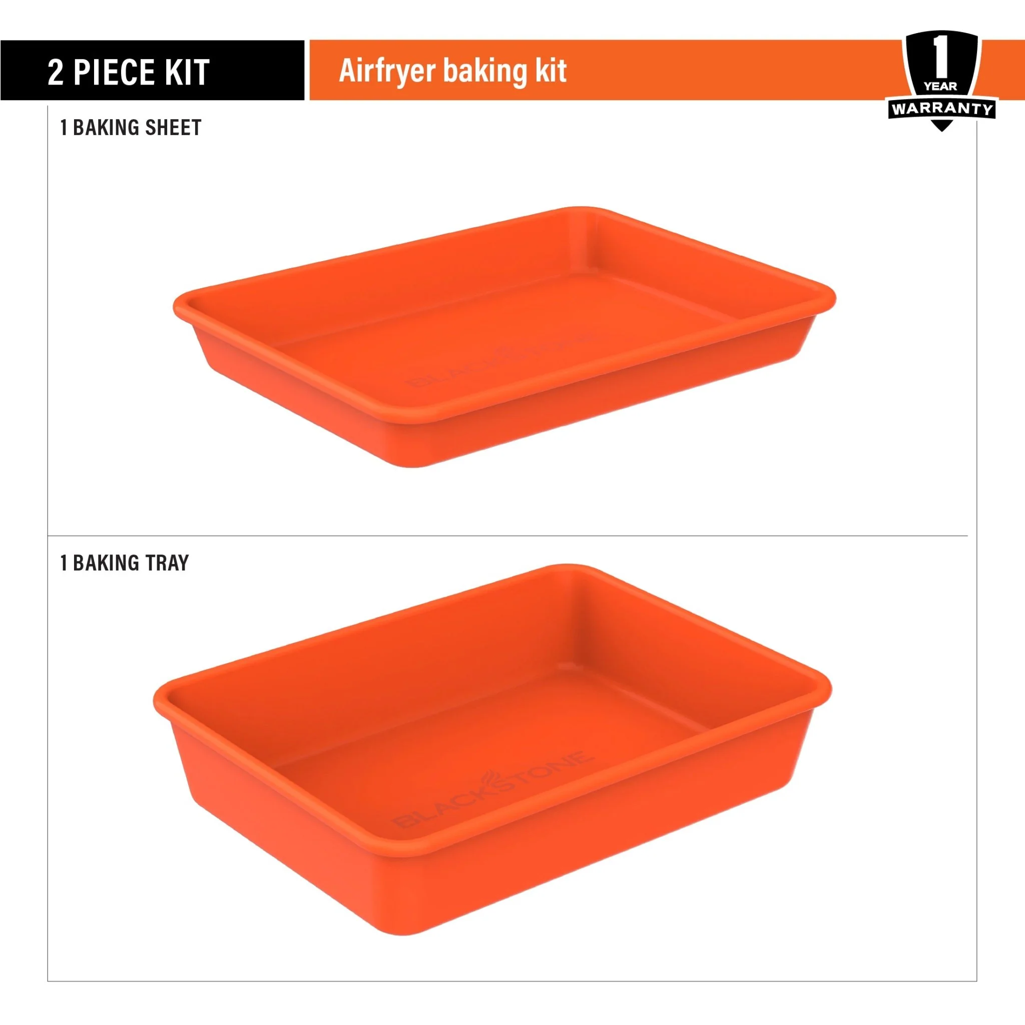 2-Piece Air Fryer Baking Kit 6 2-Piece Air Fryer Baking Kit