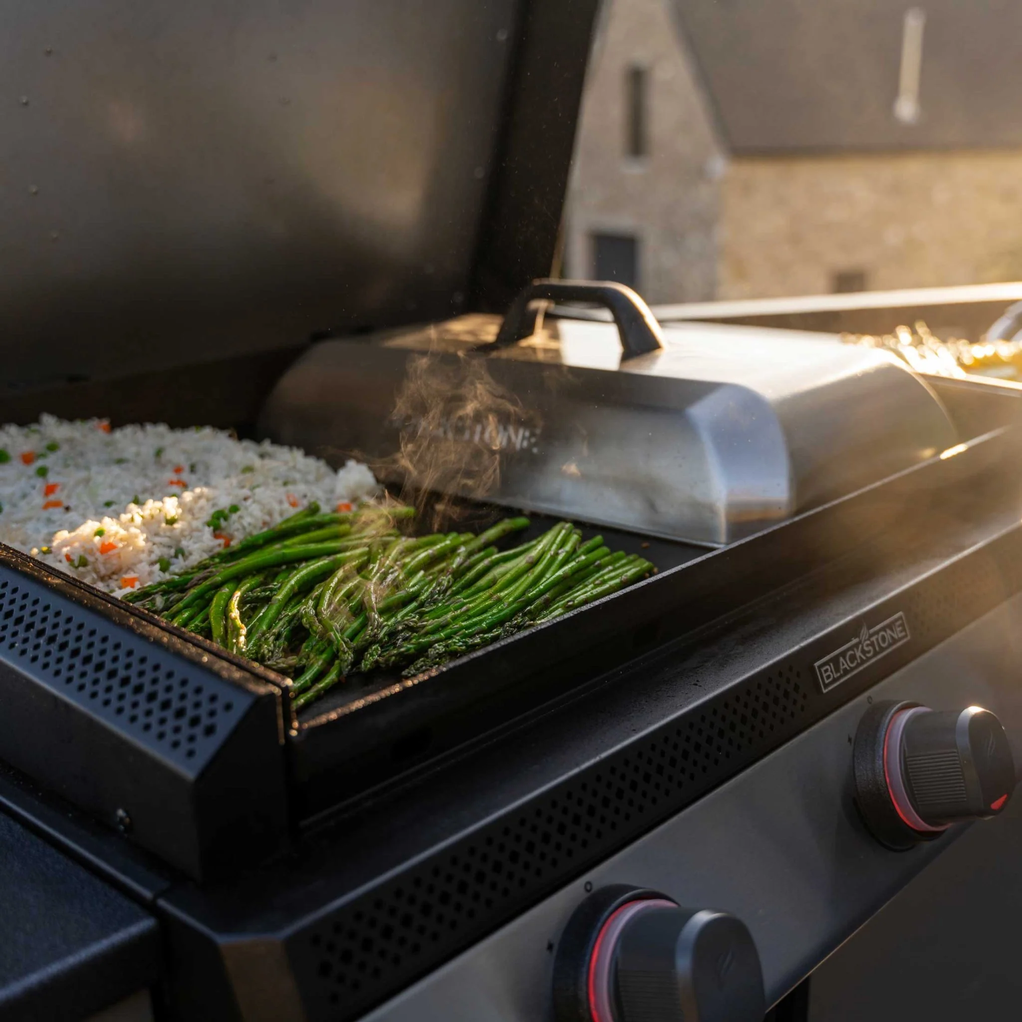 28" Deep Kitchen Griddle in Stainless Steel w/Hood 10 28" Deep Kitchen Griddle in Stainless Steel w/Hood