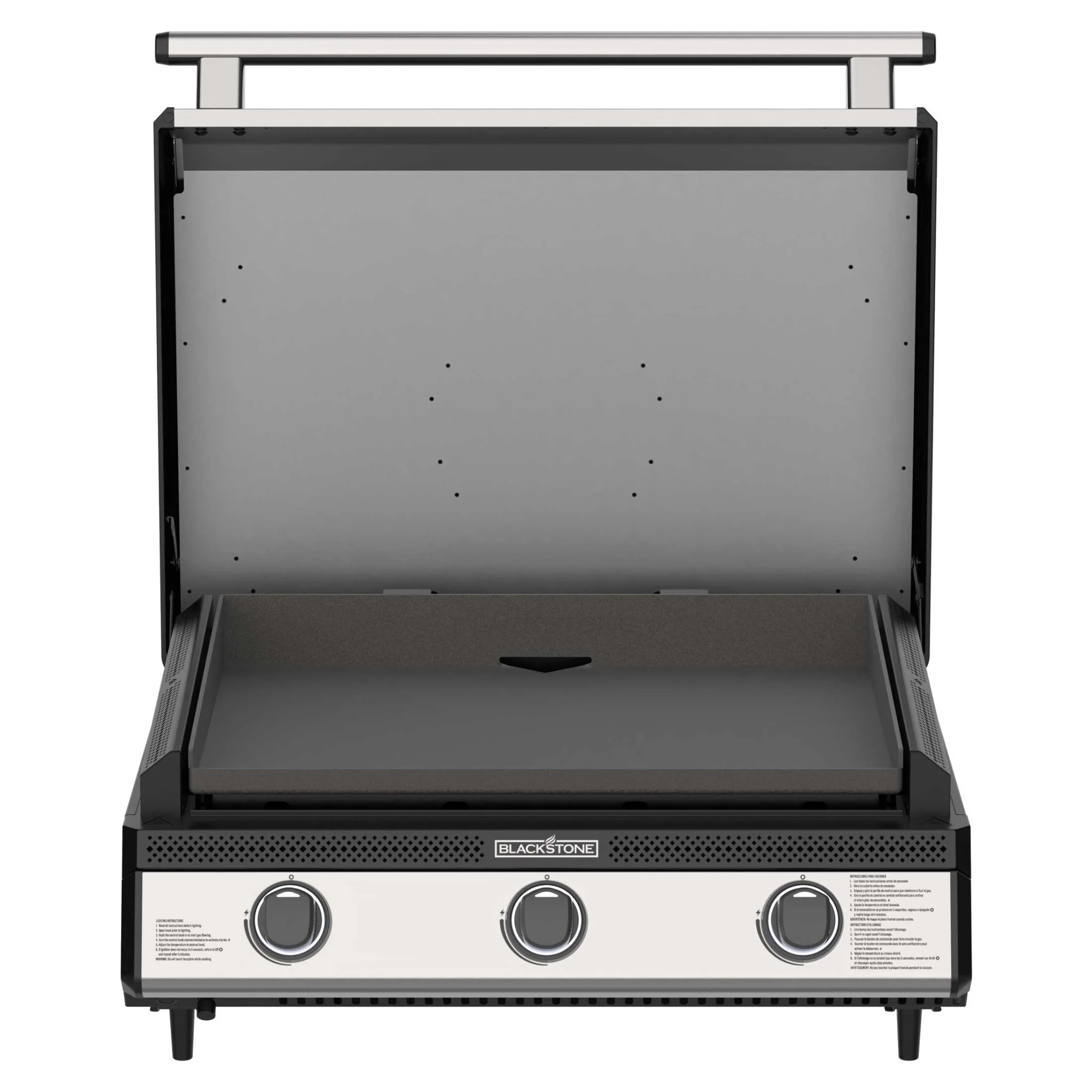 28" Deep Kitchen Griddle in Stainless Steel w/Hood 2 28" Deep Kitchen Griddle in Stainless Steel w/Hood