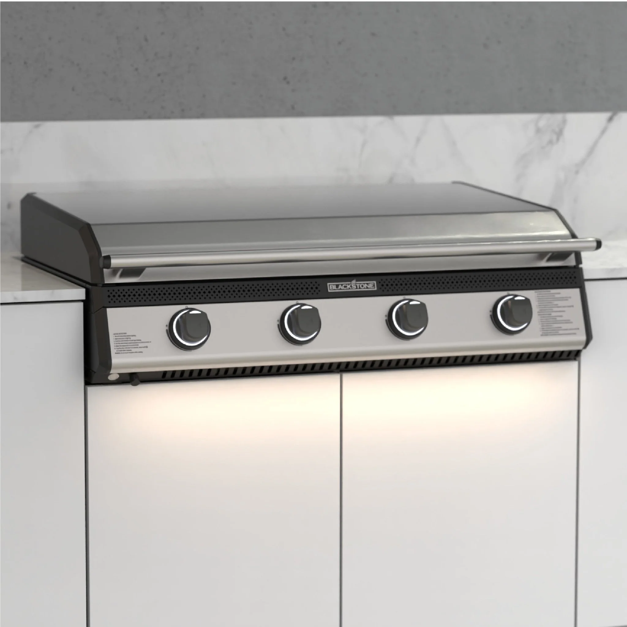36" Drop-in Griddle with Hood (Natural Gas) 5 36" Drop-in Griddle with Hood (Natural Gas)