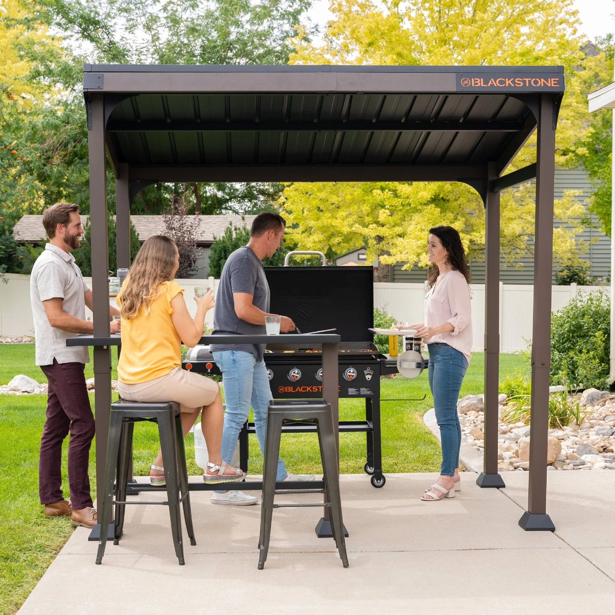 5’ x 8’ Bar and Griddle Pavilion 2 5’ x 8’ Bar and Griddle Pavilion