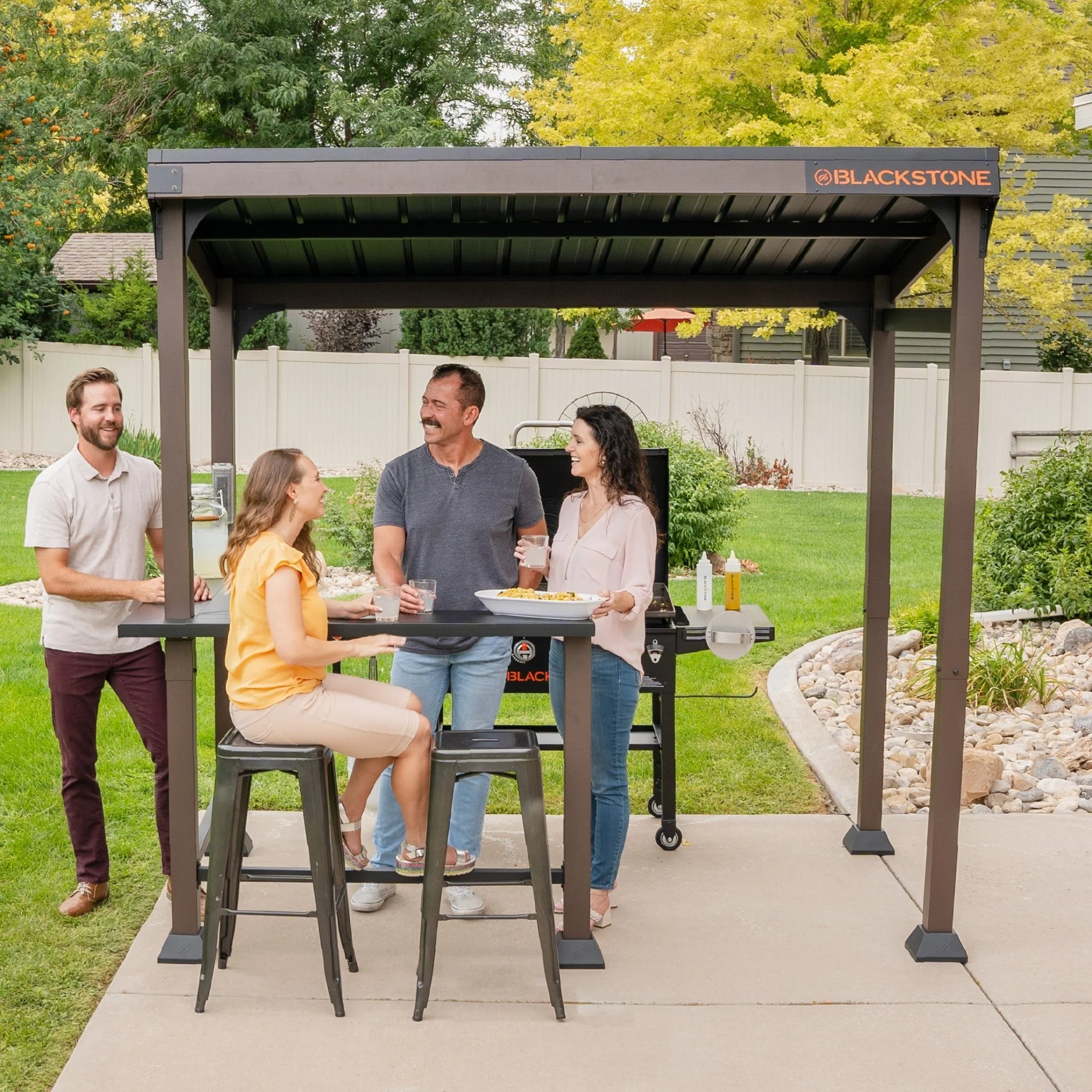 5’ x 8’ Bar and Griddle Pavilion 7 5’ x 8’ Bar and Griddle Pavilion