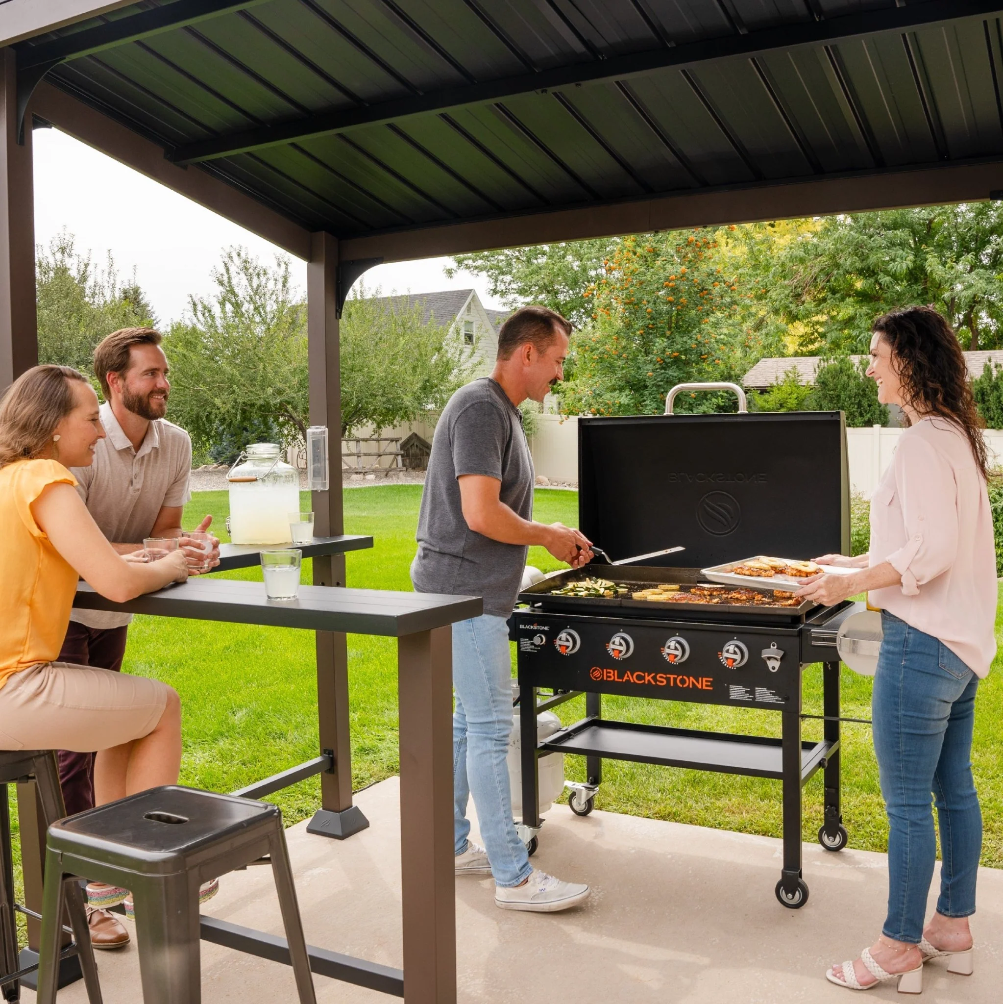 5’ x 8’ Bar and Griddle Pavilion 9 5’ x 8’ Bar and Griddle Pavilion