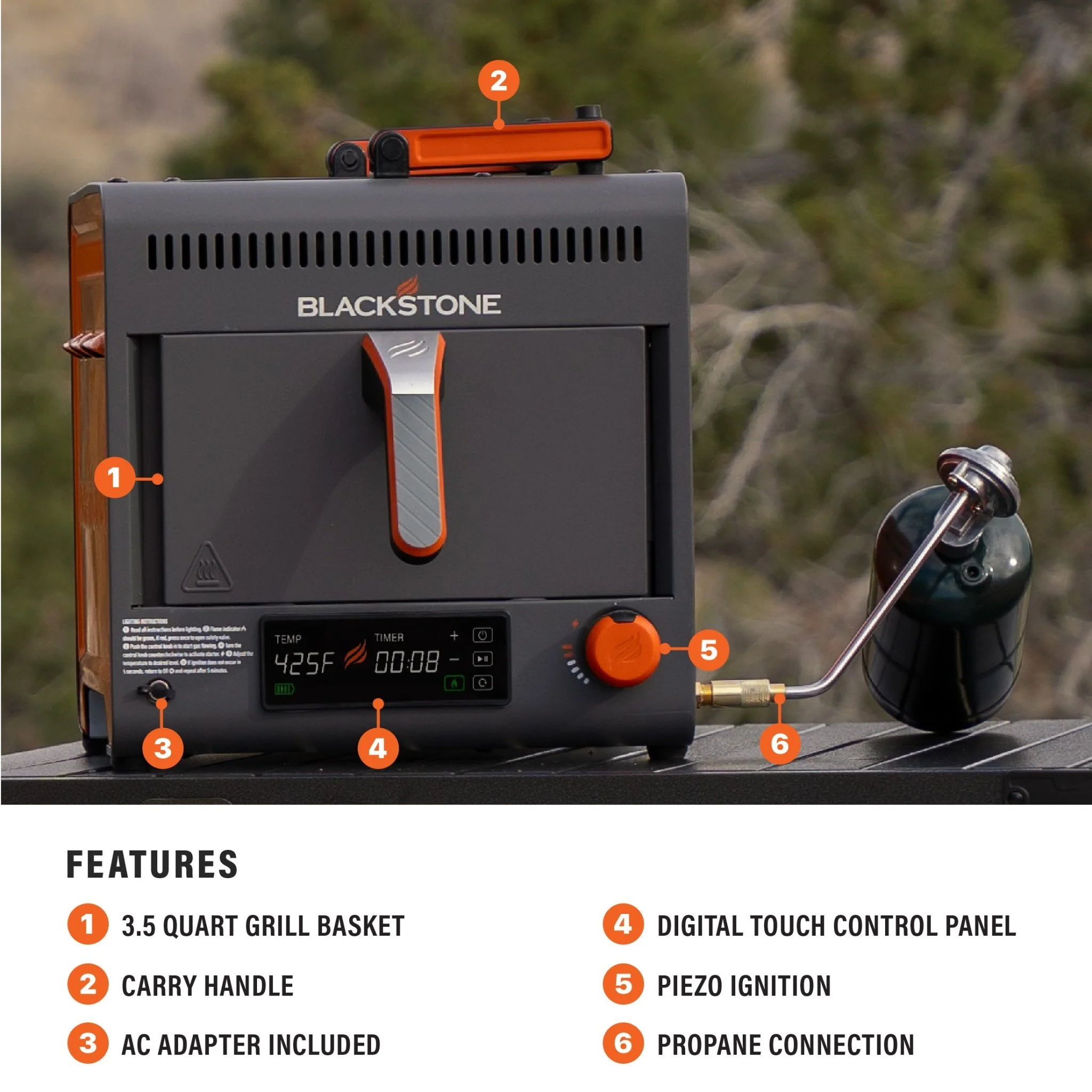 Adventure Ready Portable Airfryer 3 Adventure Ready Portable Airfryer