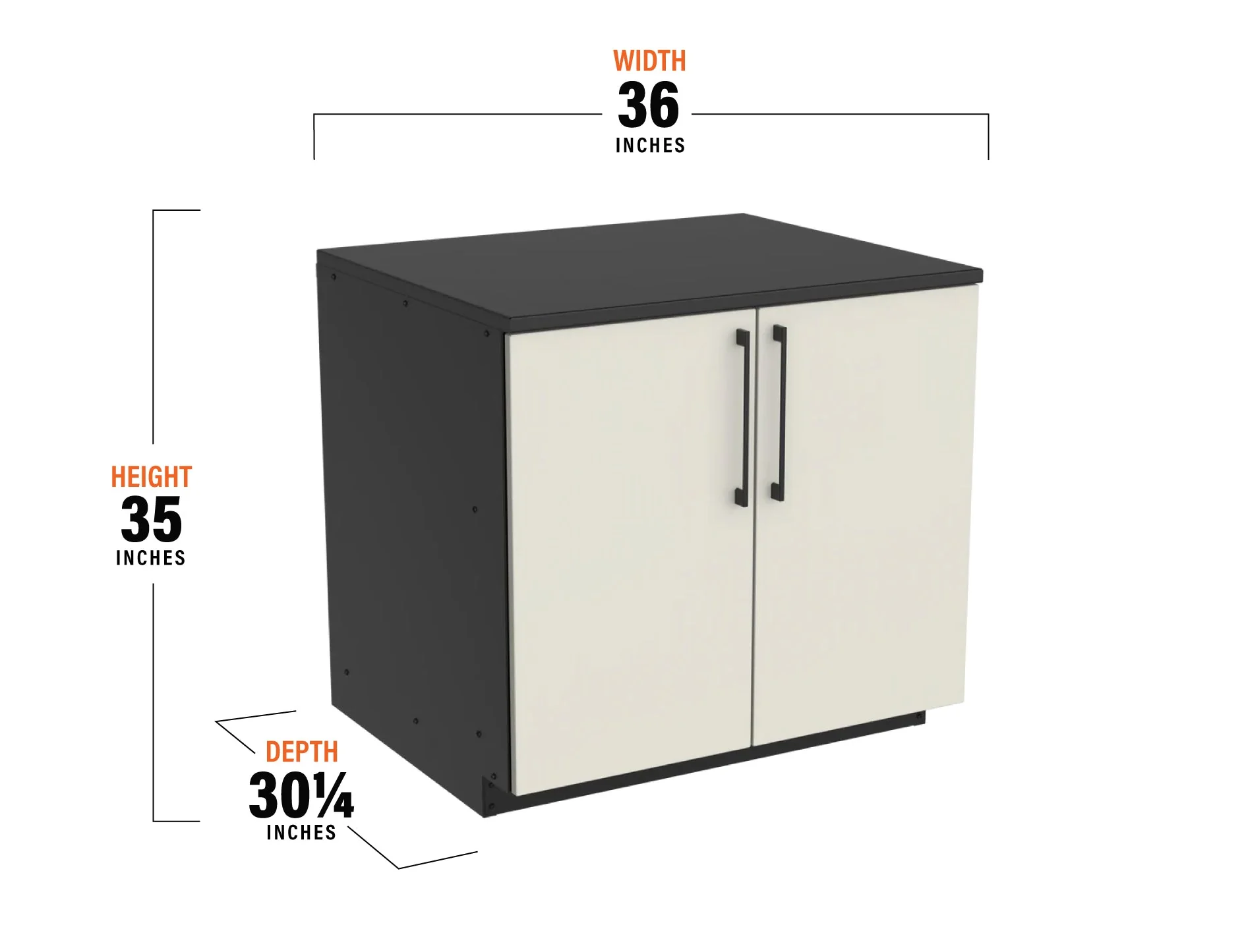 Blackstone Kitchen 36" Cabinet w/Shelves 2 Blackstone Kitchen 36" Cabinet w/Shelves