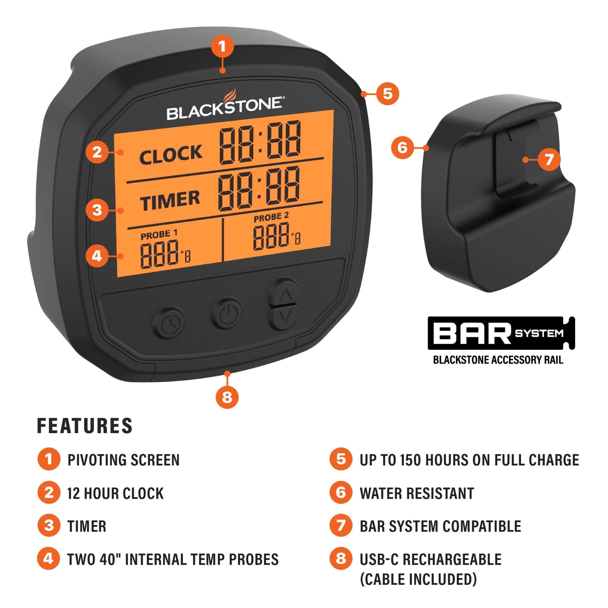 Dual Probe Digital Thermometer 3 Dual Probe Digital Thermometer