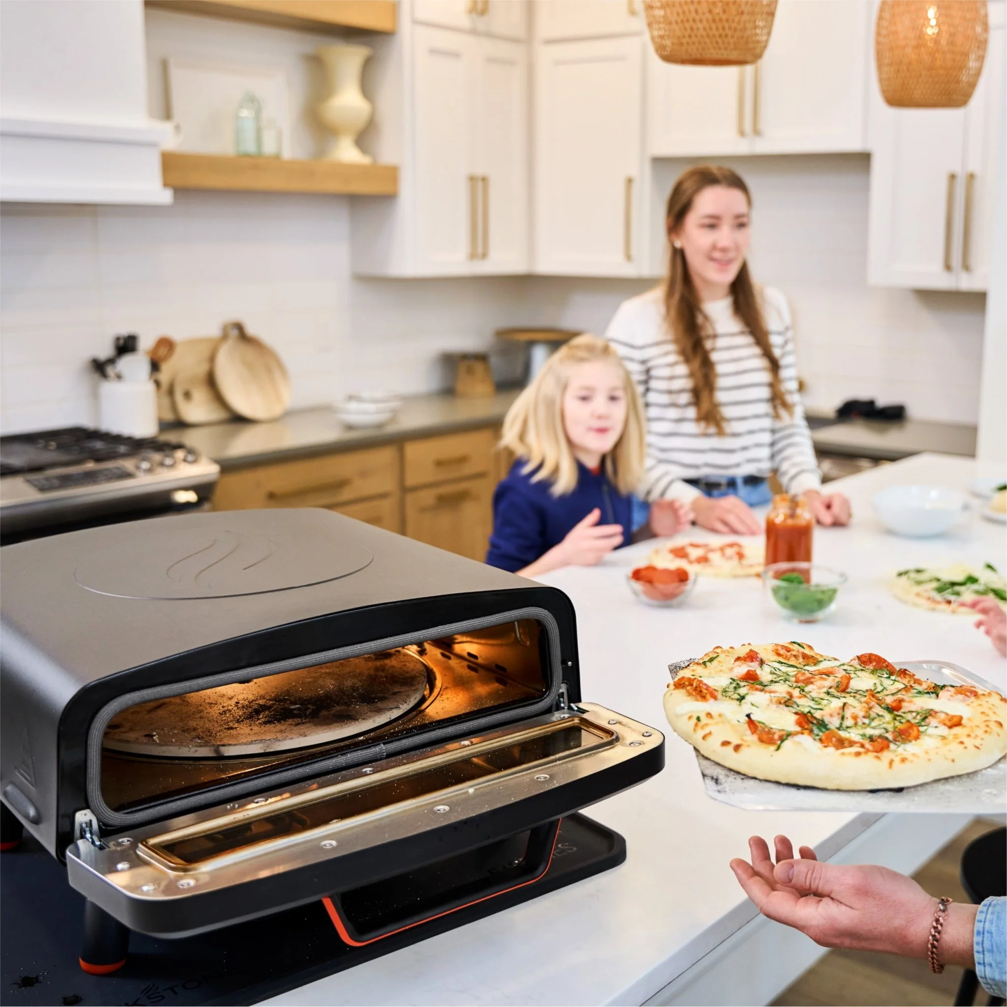 Electric Tabletop Pizza Oven 6 Electric Tabletop Pizza Oven