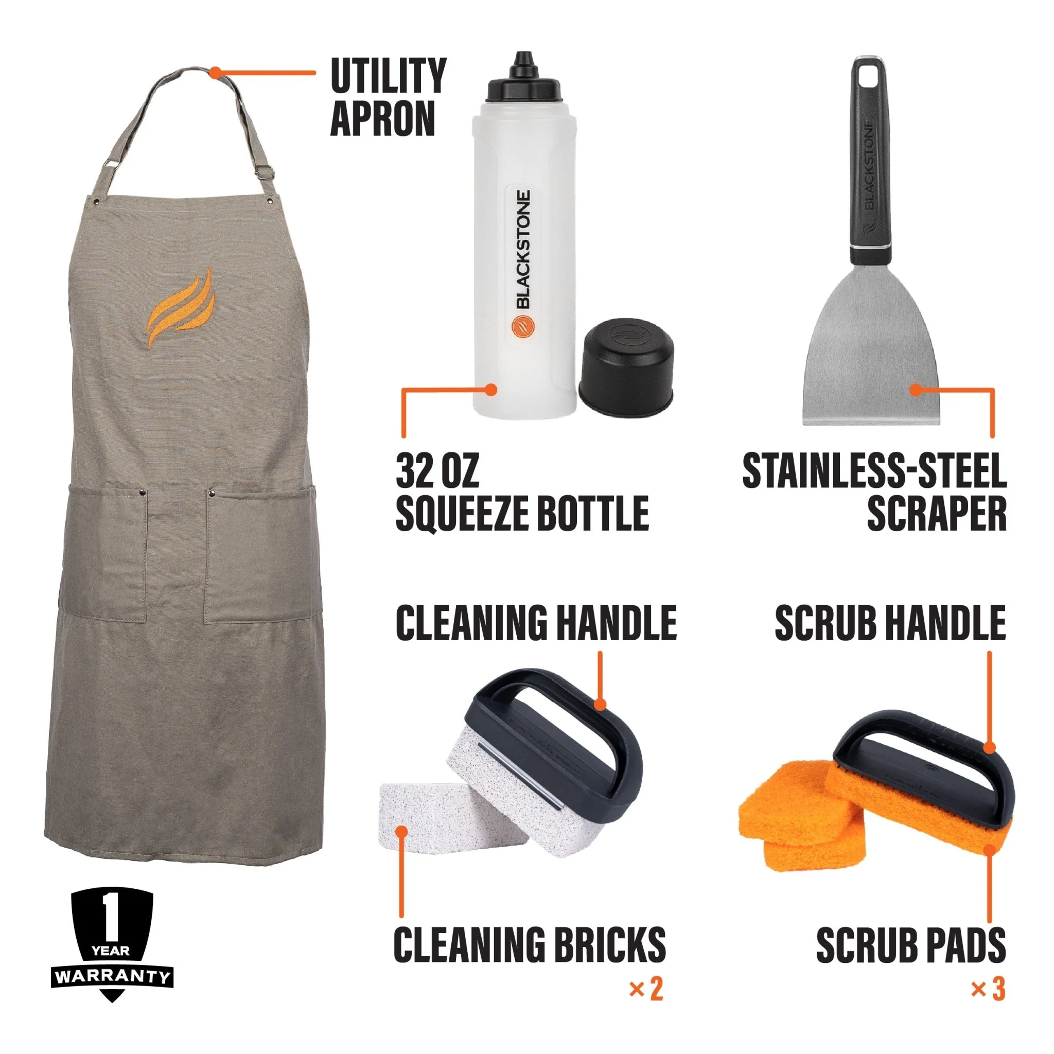Iron Forged Cleaning Kit 3 Iron Forged Cleaning Kit