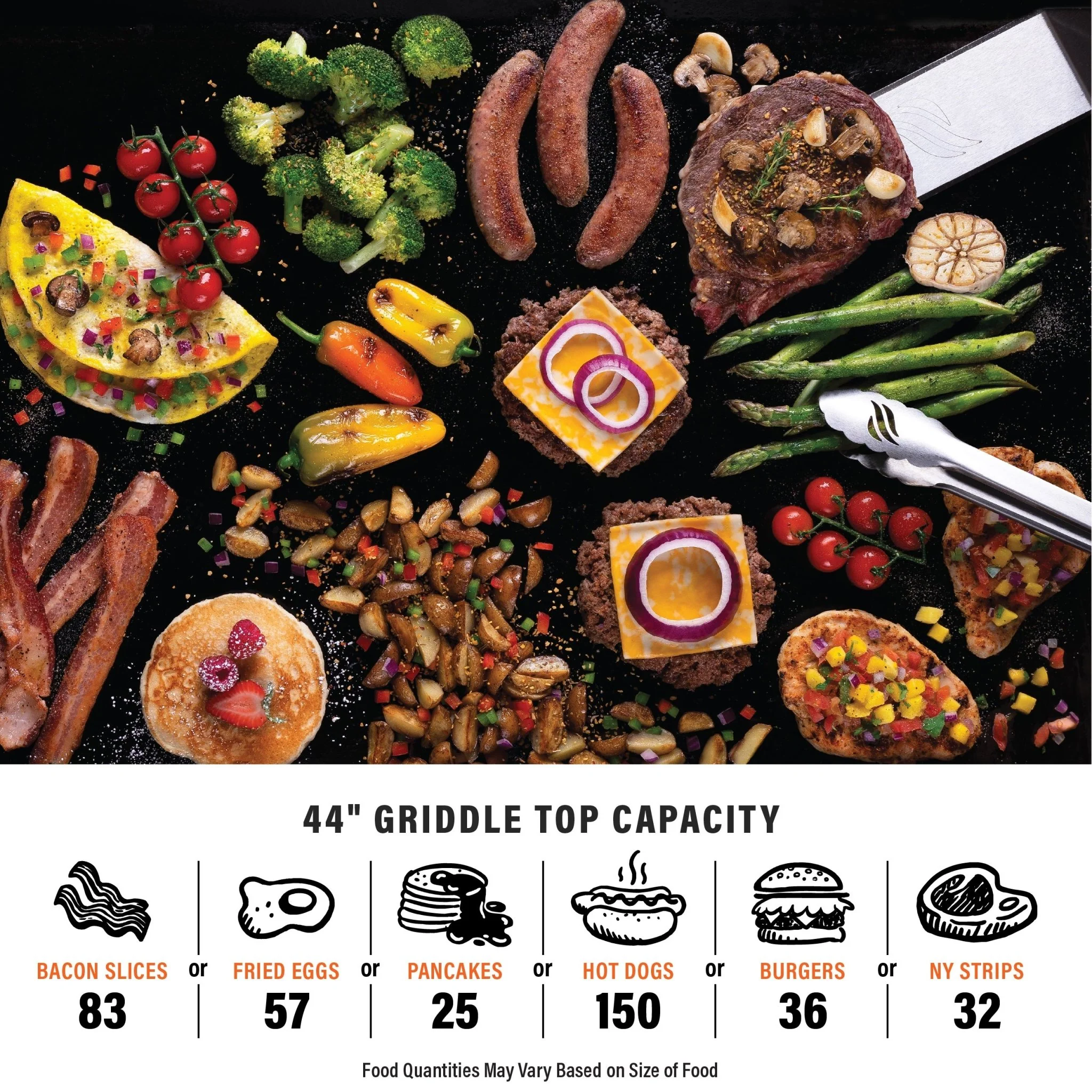 Original 44” Griddle with Hard Cover 10 Original 44” Griddle with Hard Cover