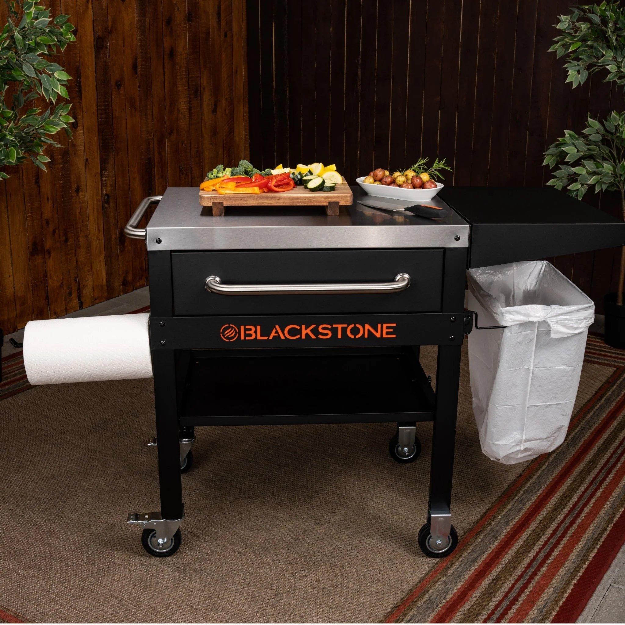 Serve & Store Prep Cart 2 Serve & Store Prep Cart