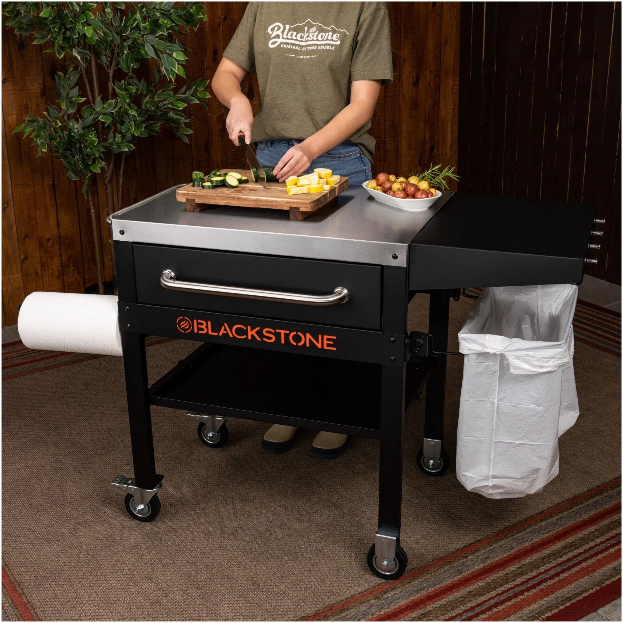 Serve & Store Prep Cart 7 Serve & Store Prep Cart
