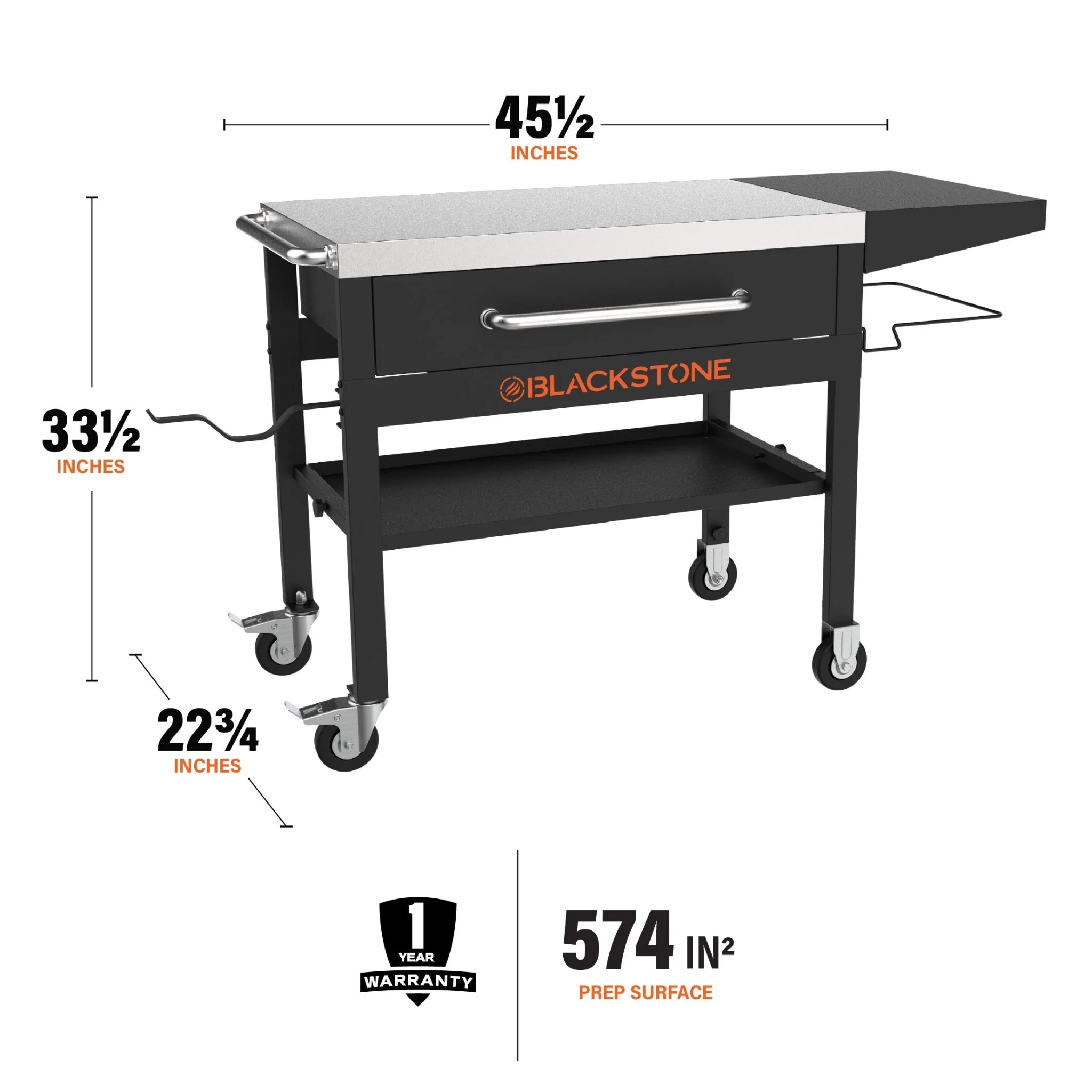 Serve & Store Prep Cart 8 Serve & Store Prep Cart