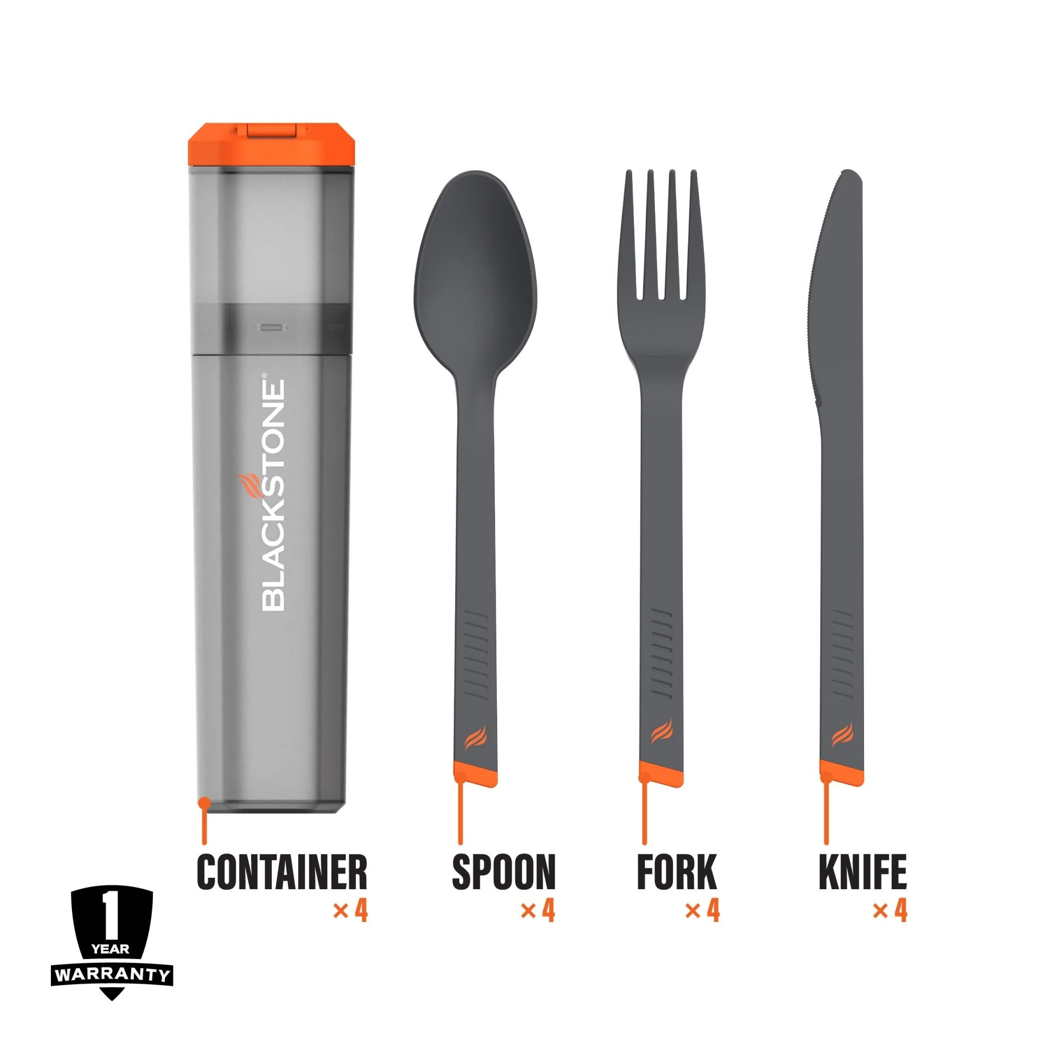 Camp Utensils (4 sets) 3 Camp Utensils (4 sets)