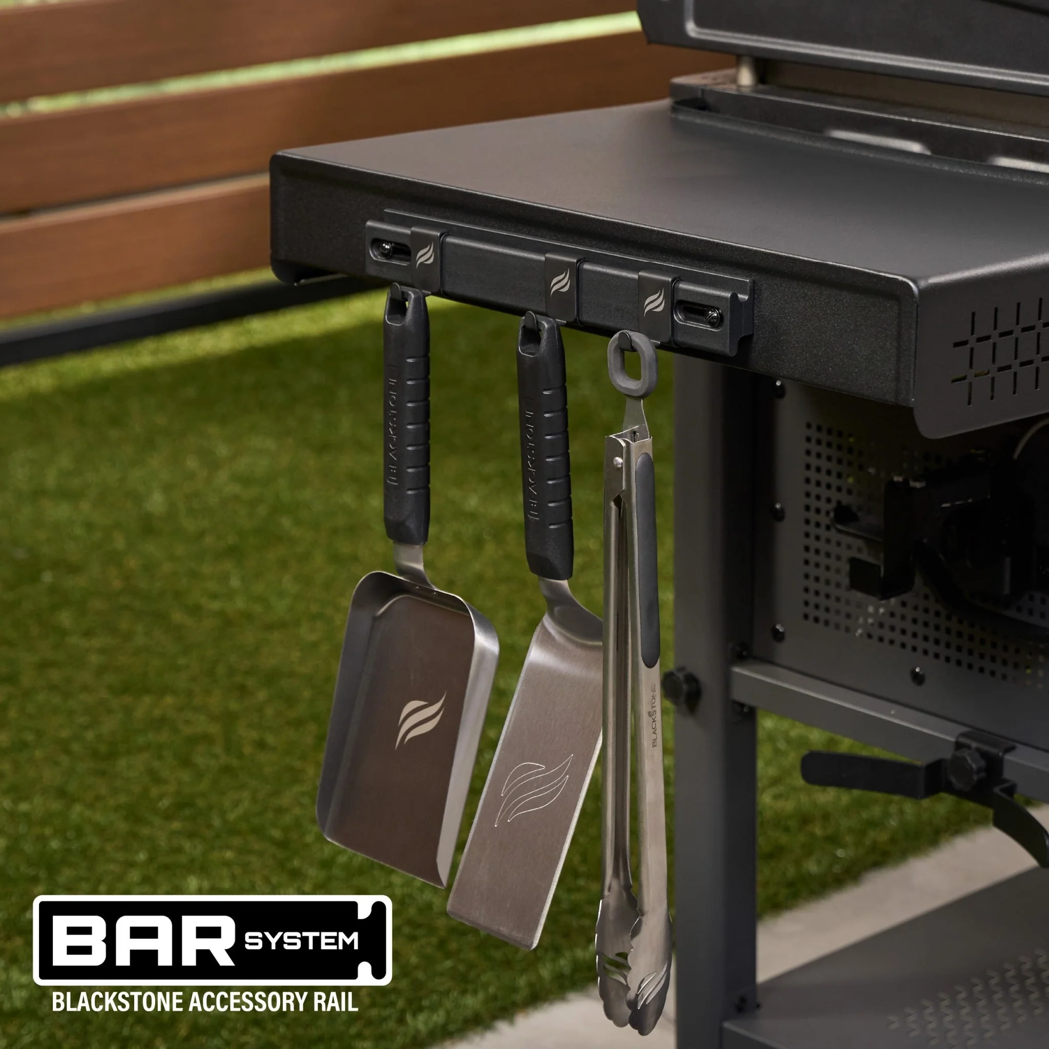 Culinary BAR System Tool Hooks, Grease Gate, and Tool Holder 2 Culinary BAR System Tool Hooks, Grease Gate, and Tool Holder
