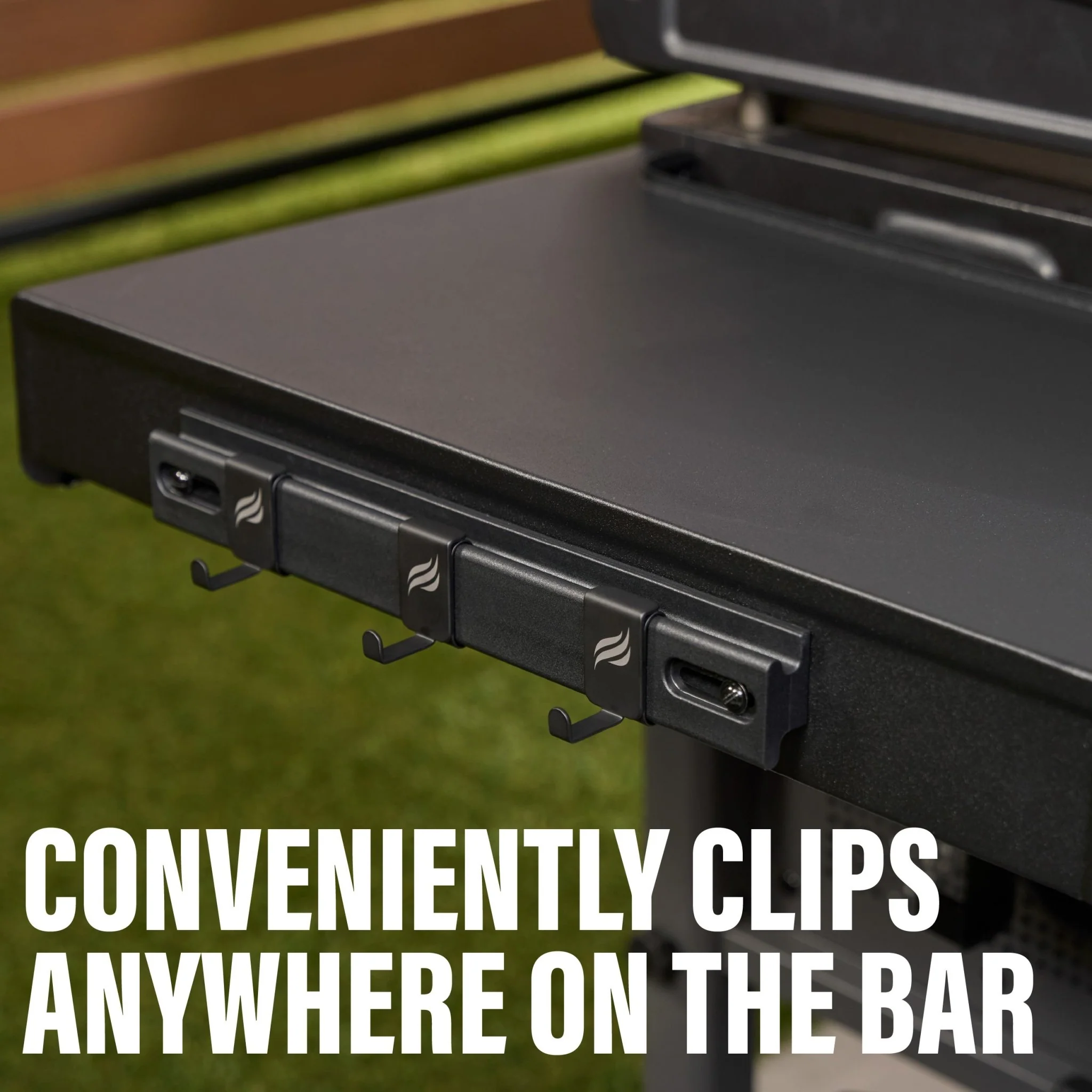 Culinary BAR System Tool Hooks, Grease Gate, and Tool Holder 6 Culinary BAR System Tool Hooks, Grease Gate, and Tool Holder